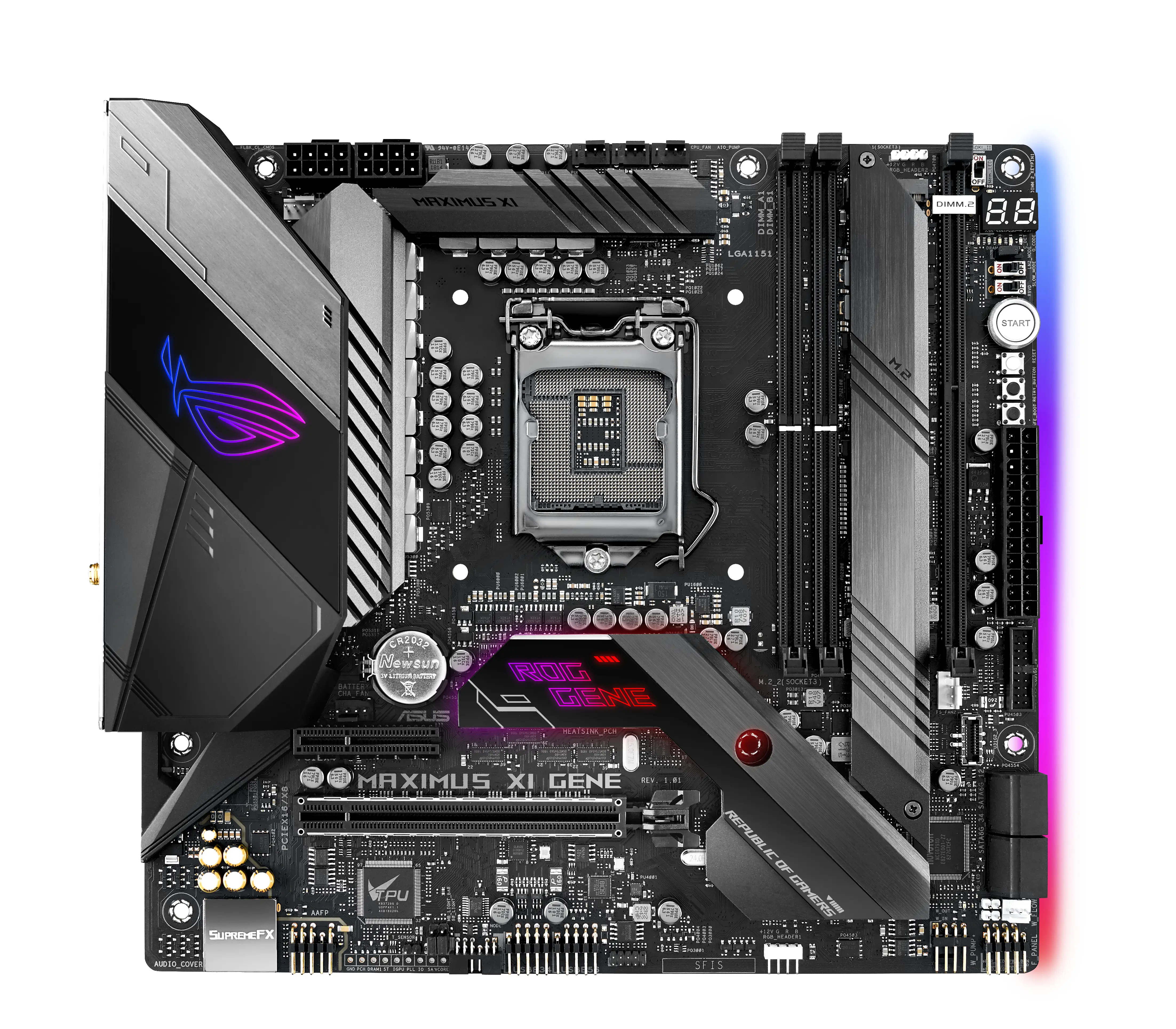 ASUS ROG MAXIMUS XI GENE 90MB10E0-M0EAY0 LGA1151 2x DDR4 2x M.2 Micro-ATX Anakart