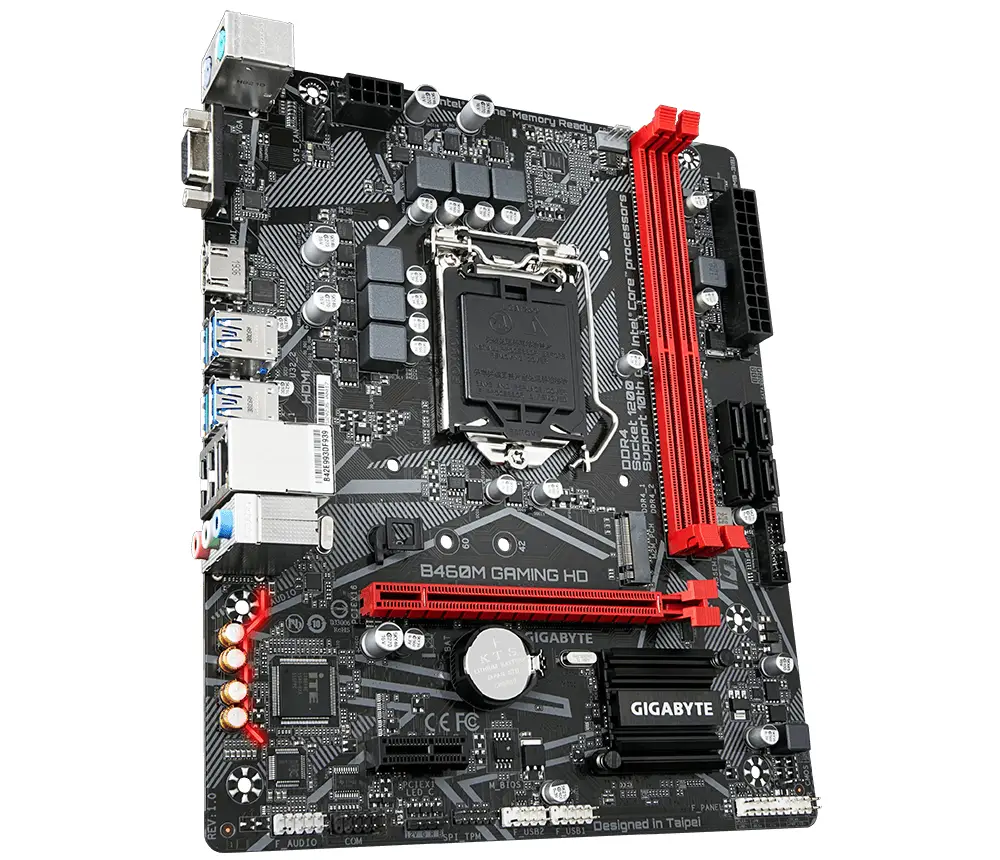GIGABYTE B460M GAMING HD LGA1200 2x DDR4 1x M.2 Micro-ATX Anakart Thumbnail 7