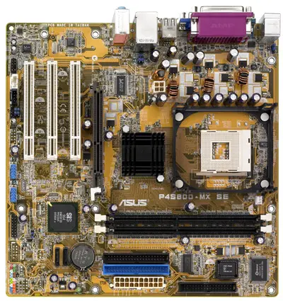 ASUS P4S800-MX SE 12171 478 Micro-ATX Anakart