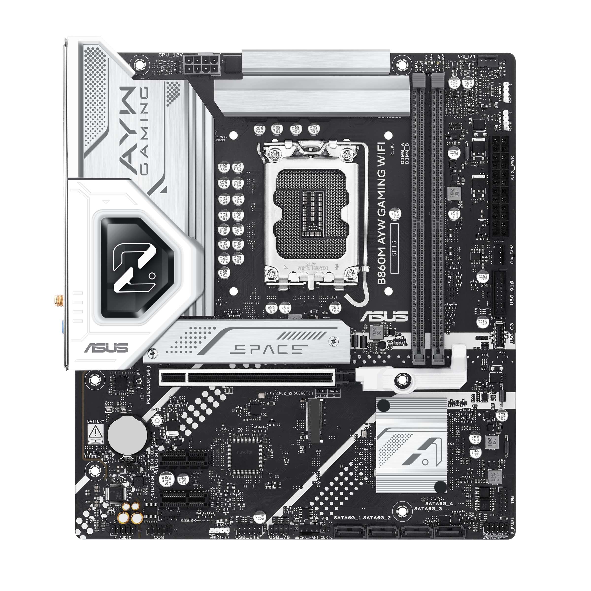 ASUS B860M AYW GAMING WIFI 90MB1JS0-M0UAY0 Anakart