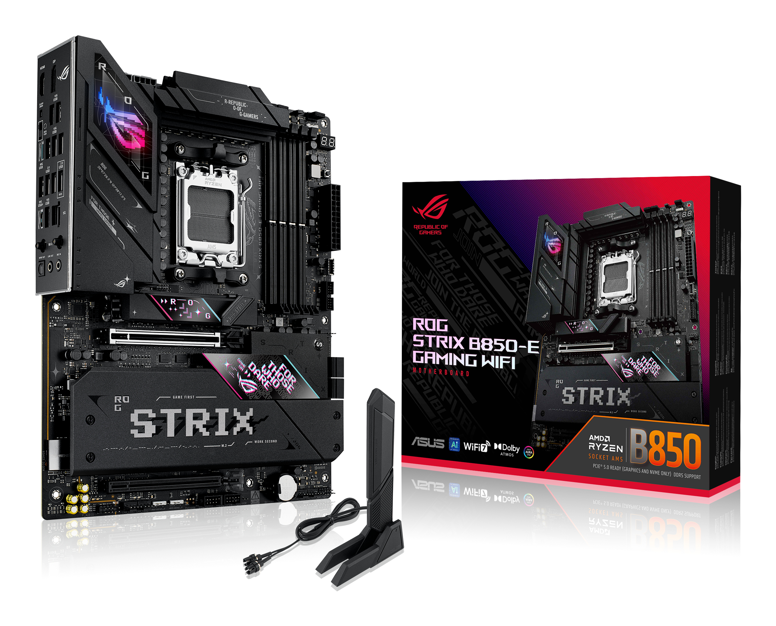 ASUS ROG STRIX B850-E GAMING WIFI 90MB1J60-M0EAY0 Anakart