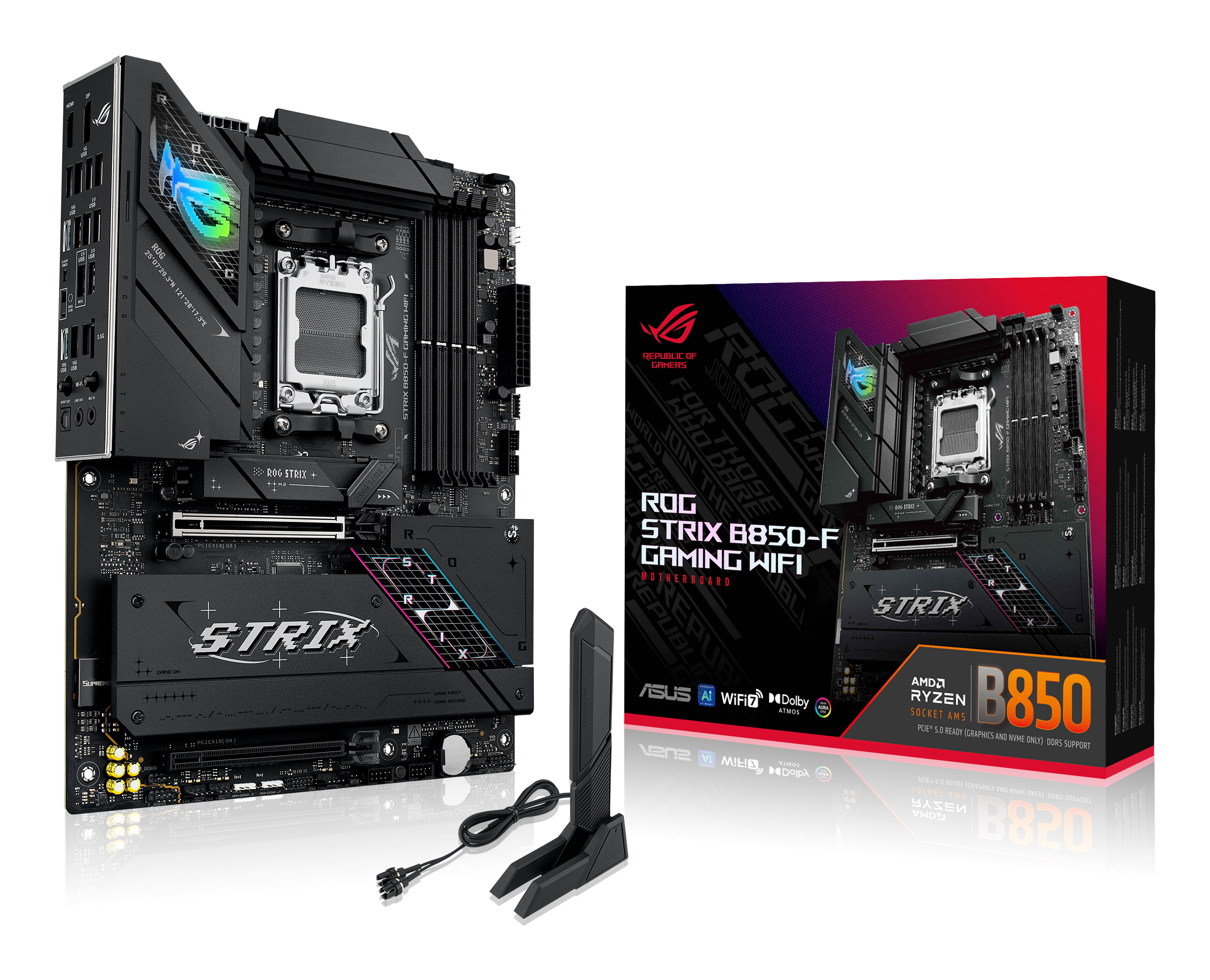 ASUS ROG STRIX B850-F GAMING WIFI 90MB1J70-M0EAY0 Anakart