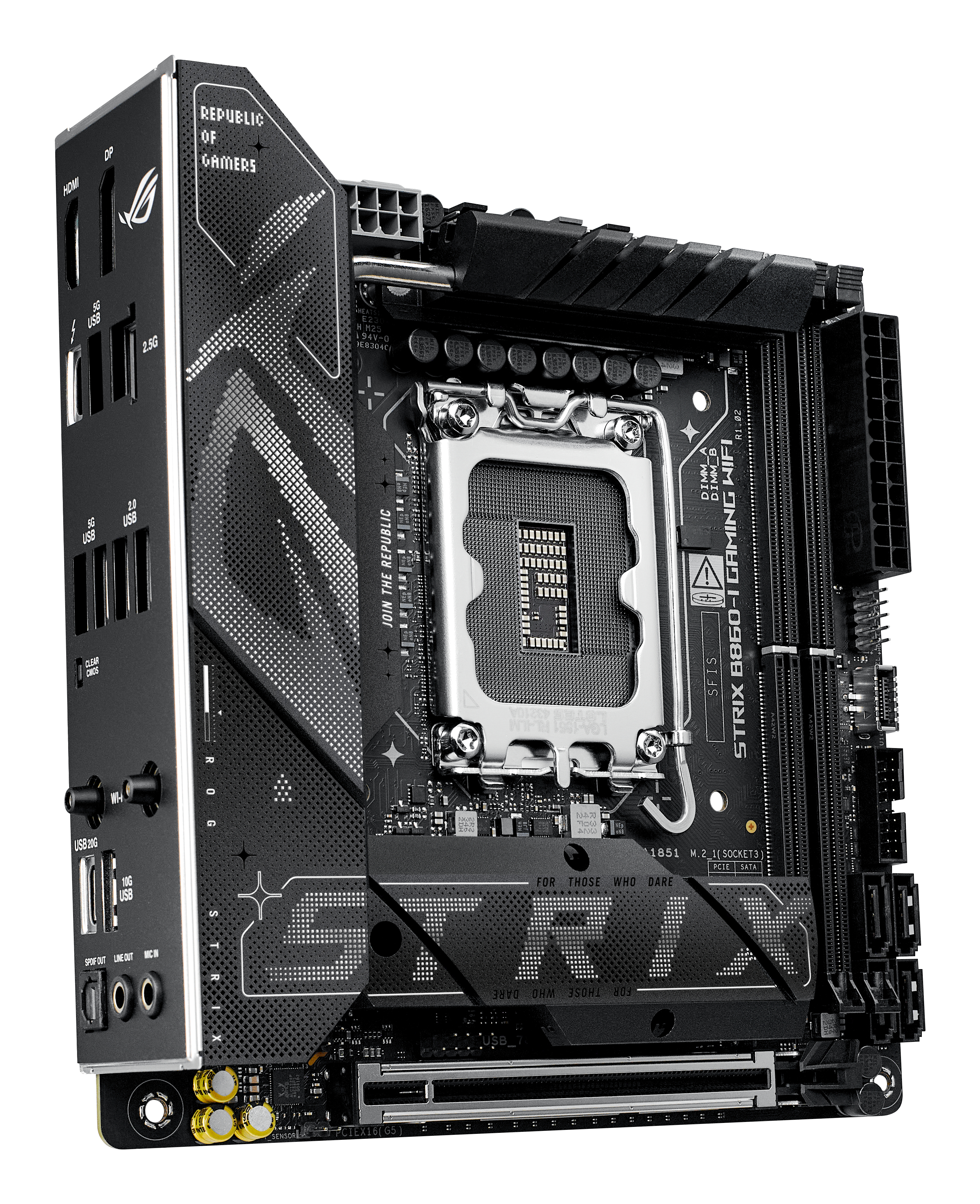 ASUS ROG STRIX B860-I GAMING WIFI 90MB1JB0-M0EAY0 Thumbnail 4