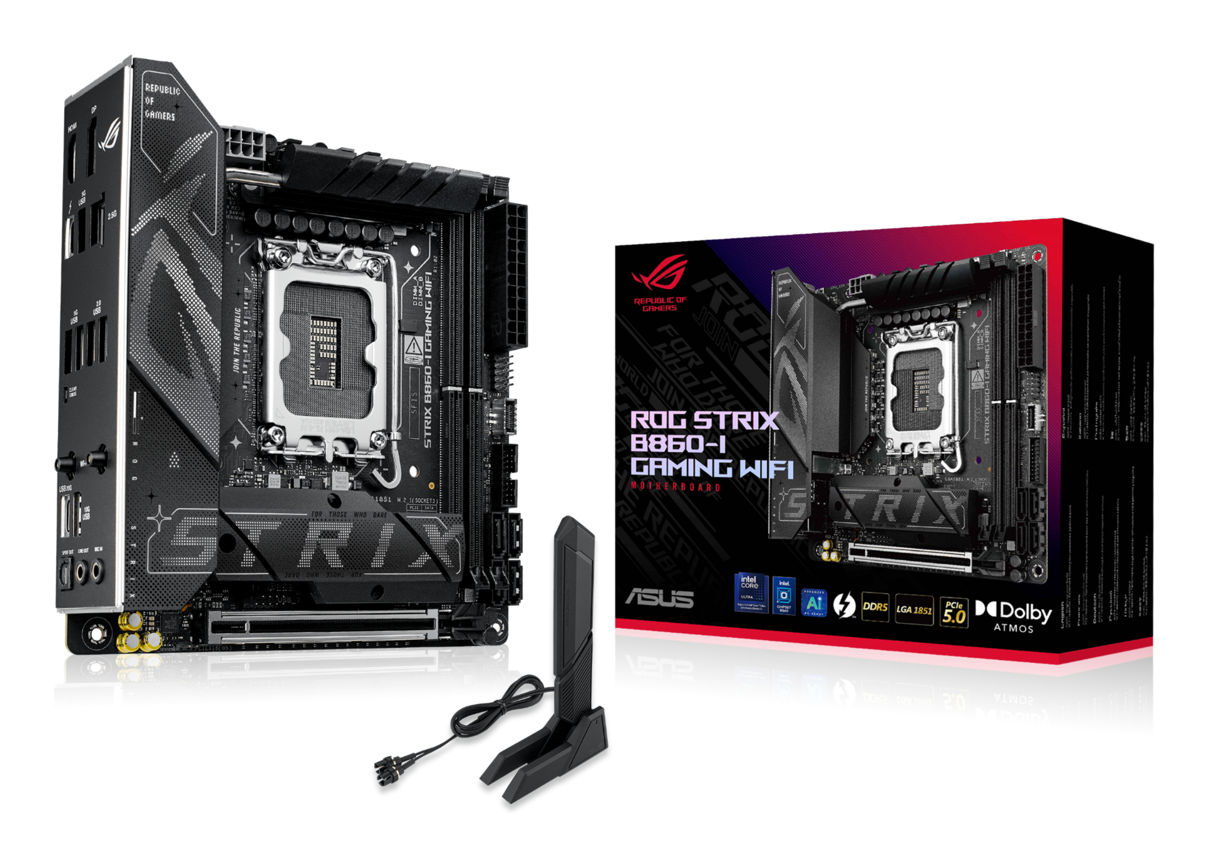 ASUS ROG STRIX B860-I GAMING WIFI 90MB1JB0-M0EAY0 Anakart