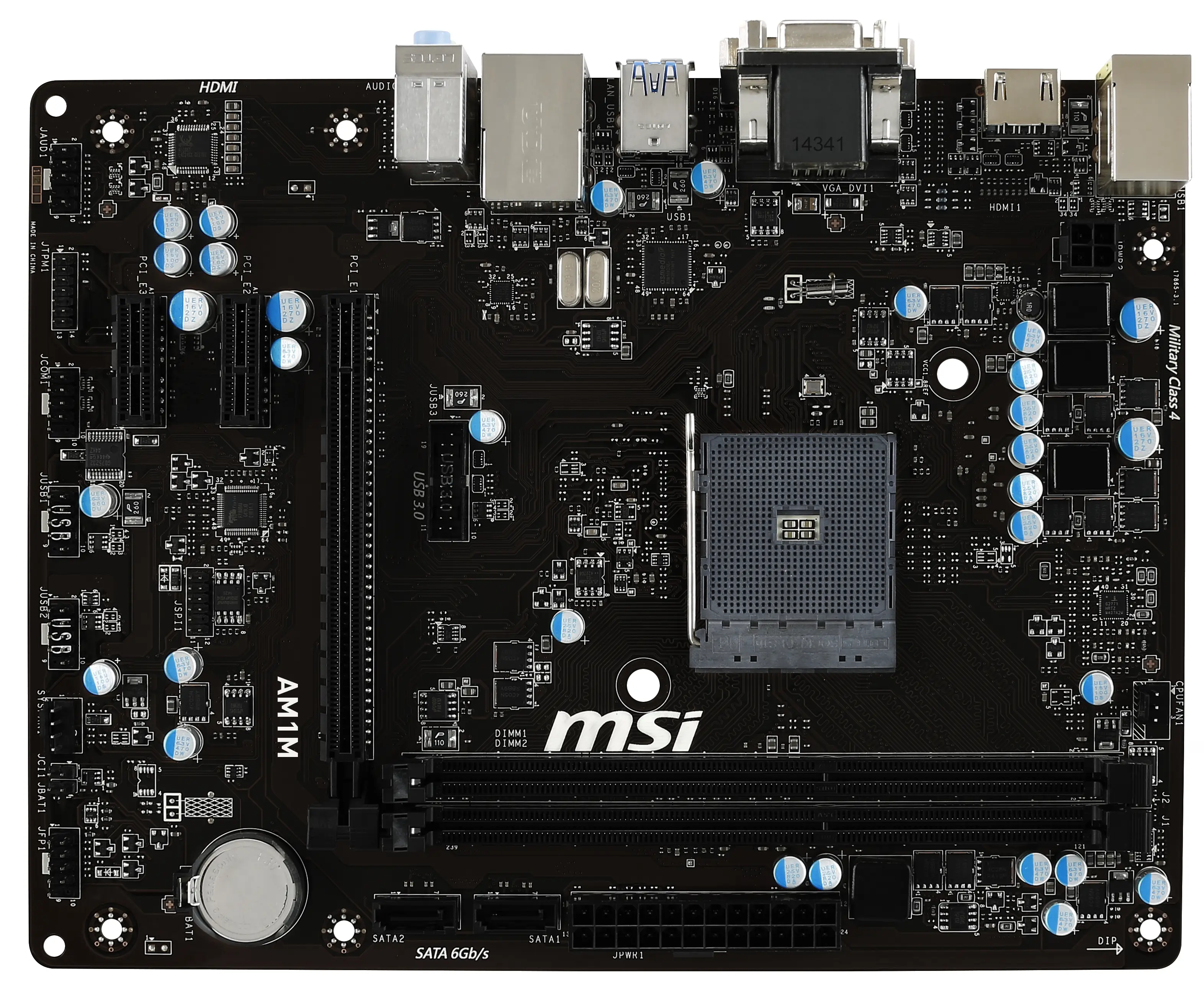 MSI AM1M 2x DDR3 Micro-ATX Anakart Thumbnail 4