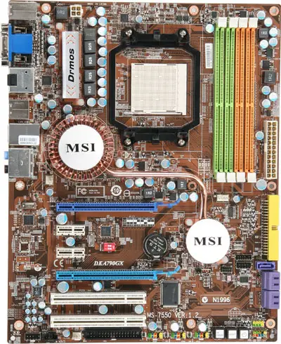 MSI DKA790GX AM2 4x RAM ATX Anakart