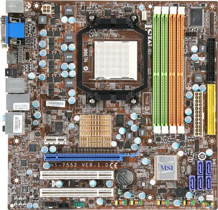 MSI KA780GM AM2 4x RAM Micro-ATX Anakart