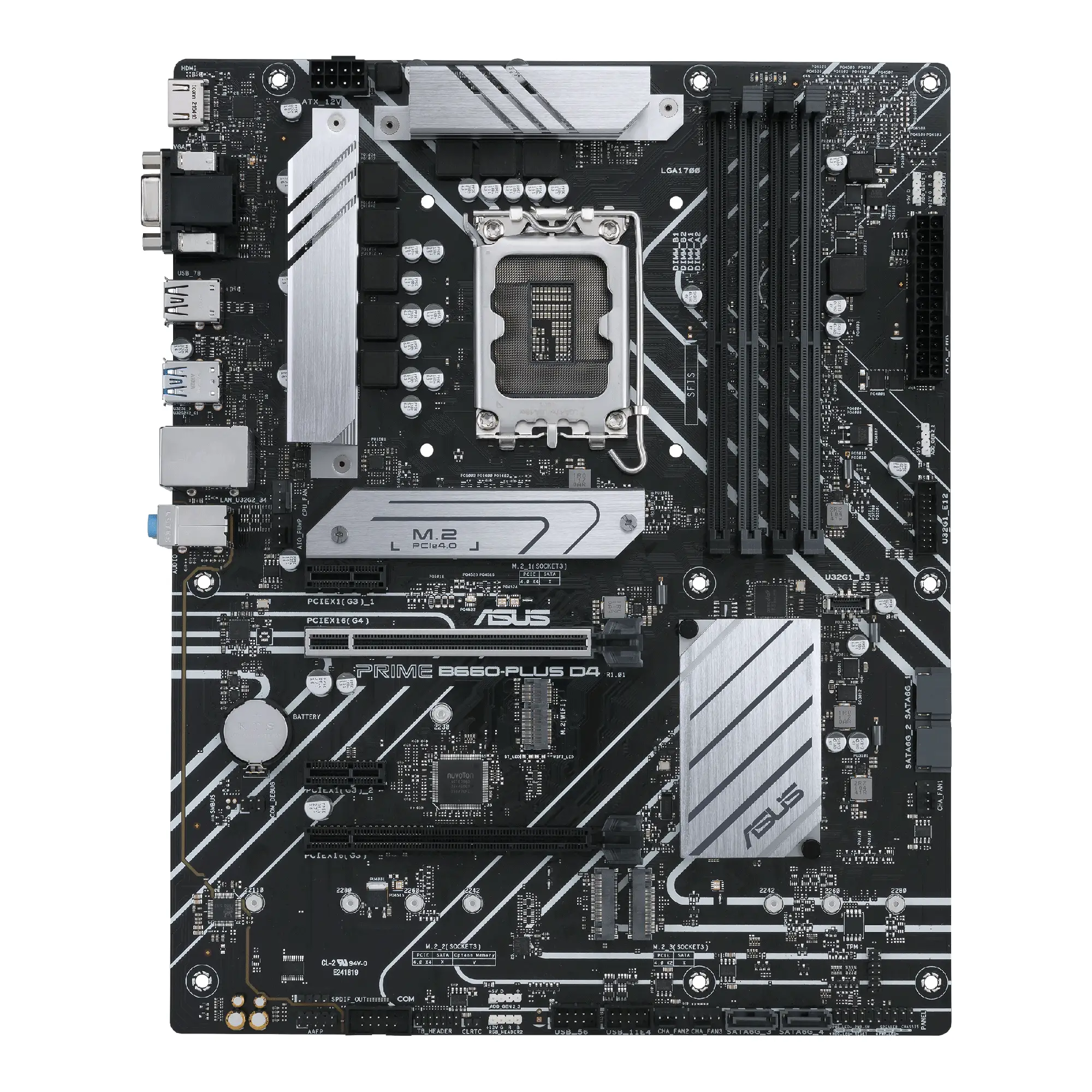 ASUS PRIME B660-PLUS D4 90MB18X0-M0UAY0 LGA1700 4x DDR4 3x M.2 ATX Anakart