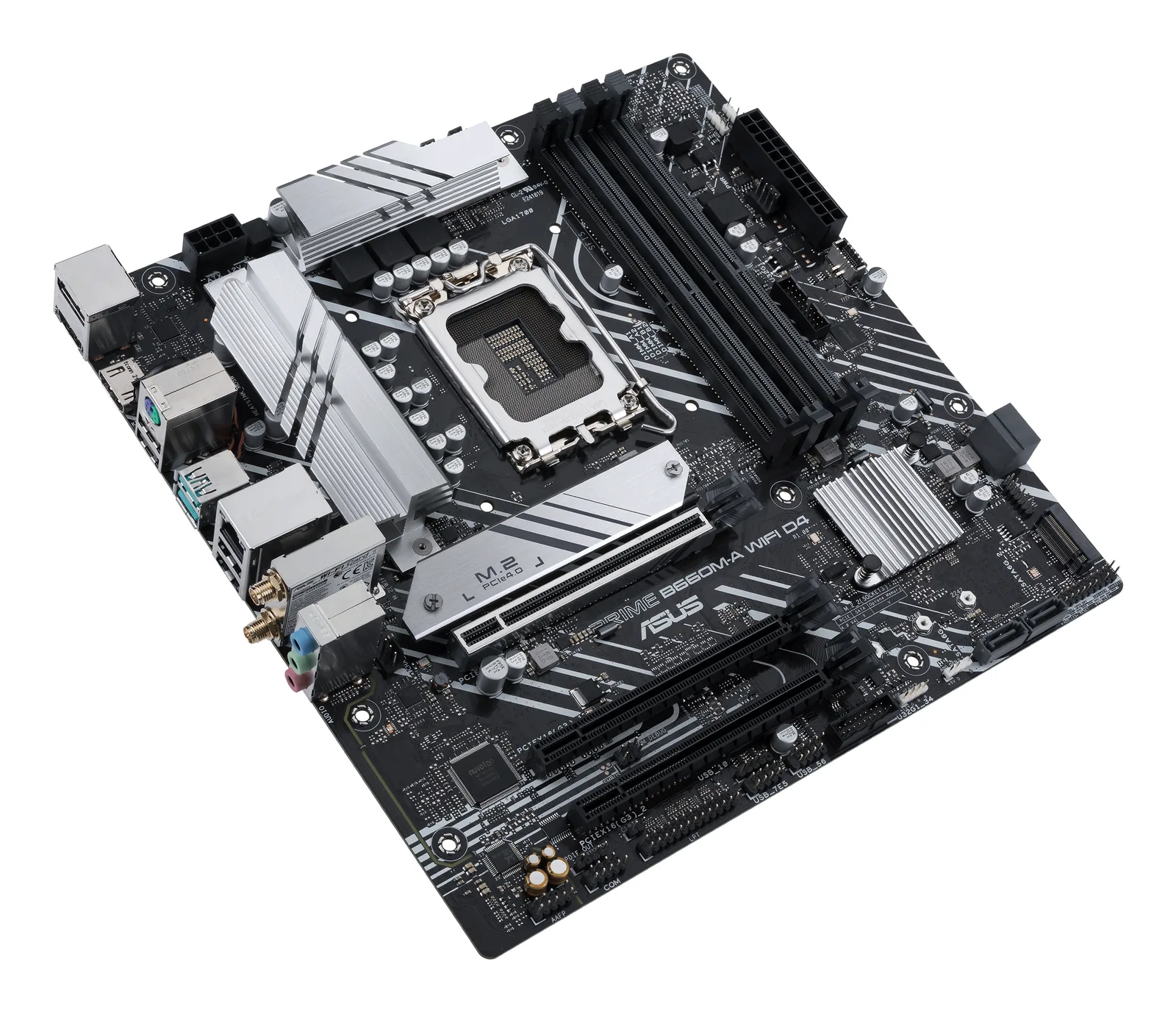 ASUS PRIME B660M-A WIFI D4 90MB1AE0-M1EAY0 LGA1700 4x DDR4 2x M.2 Micro-ATX Anakart Thumbnail 4