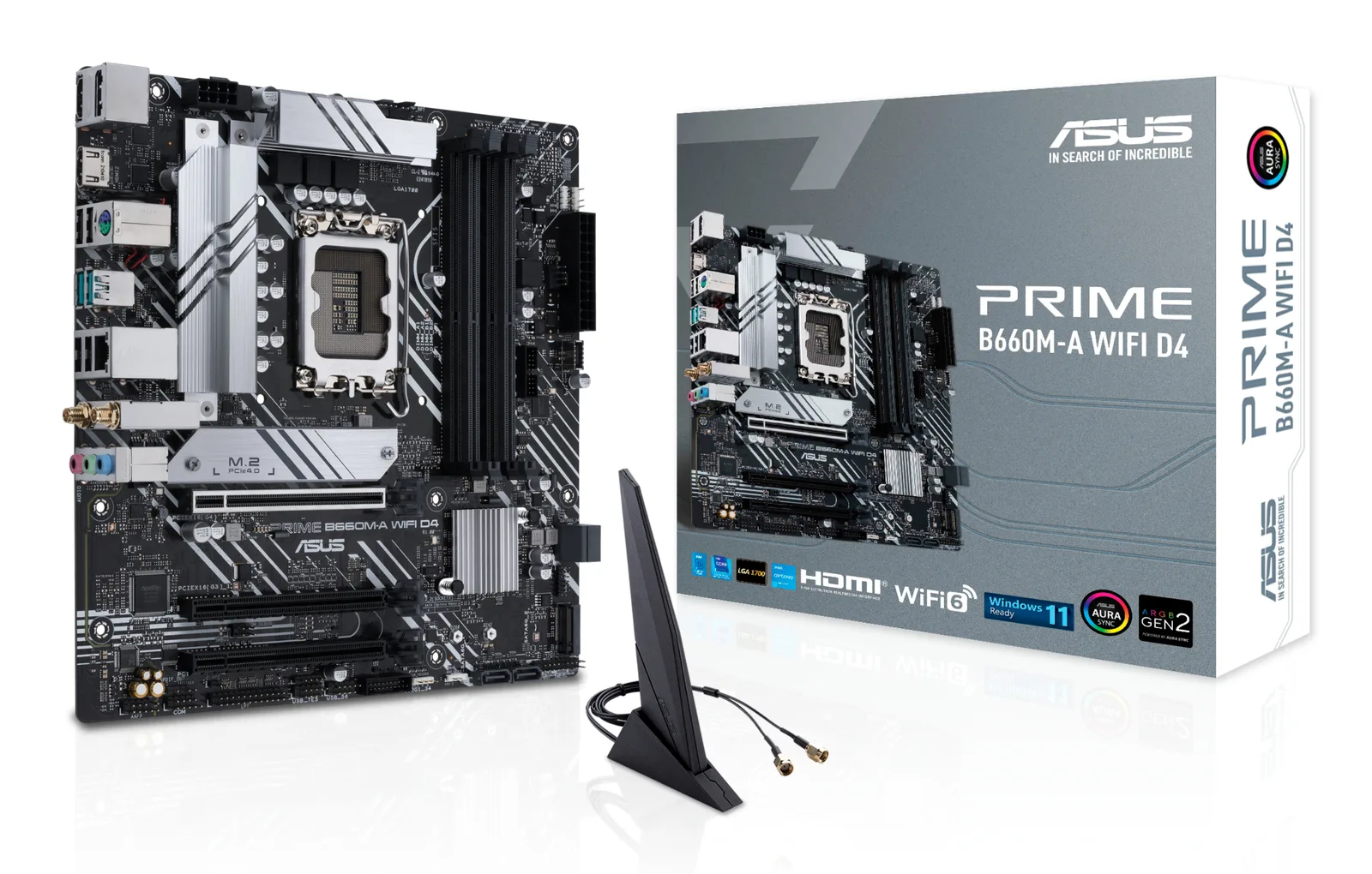 ASUS PRIME B660M-A WIFI D4 90MB1AE0-M1EAY0 LGA1700 4x DDR4 2x M.2 Micro-ATX Anakart