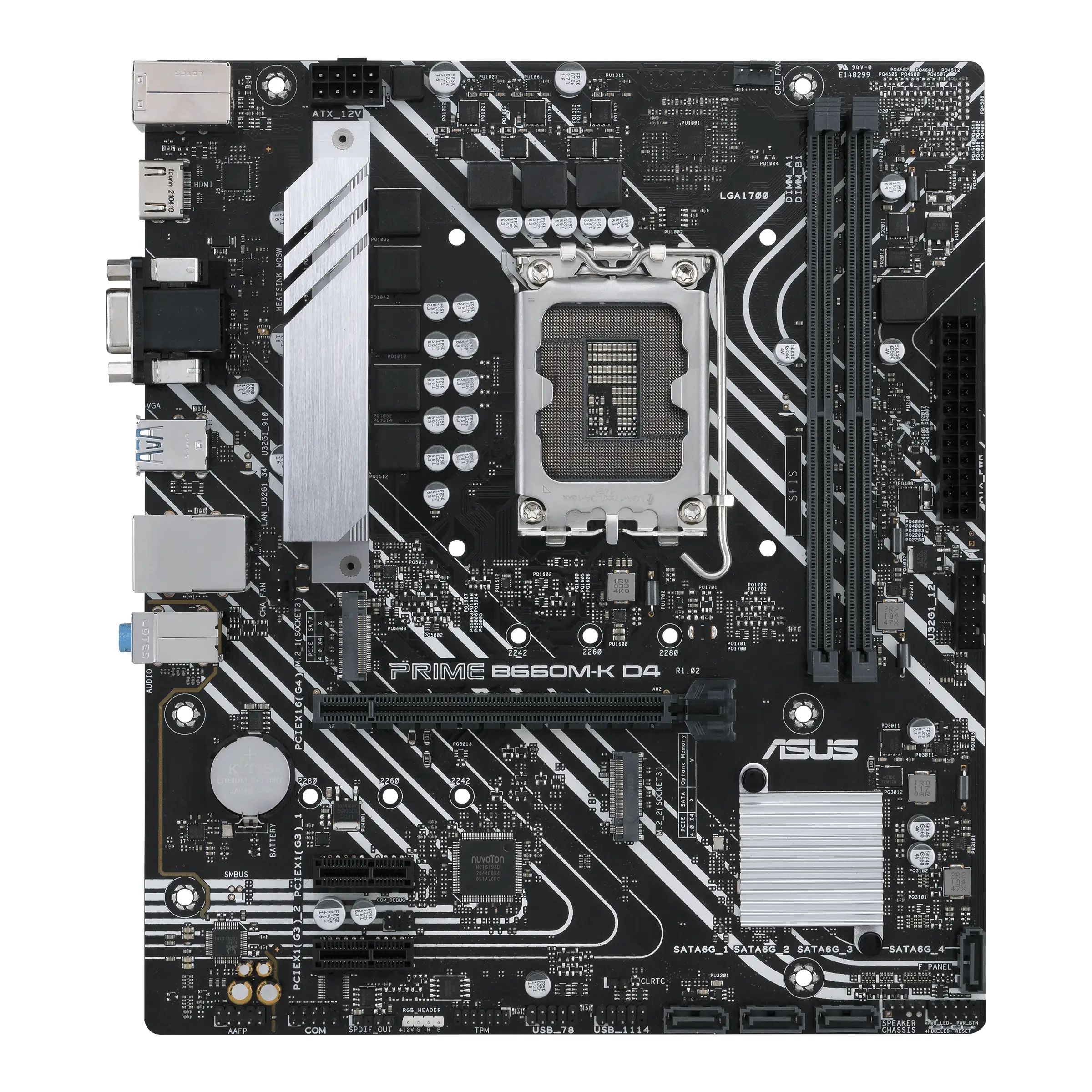 ASUS PRIME B660M-K D4 90MB1950-M0EAY0 LGA1700 2x DDR4 Micro-ATX Anakart