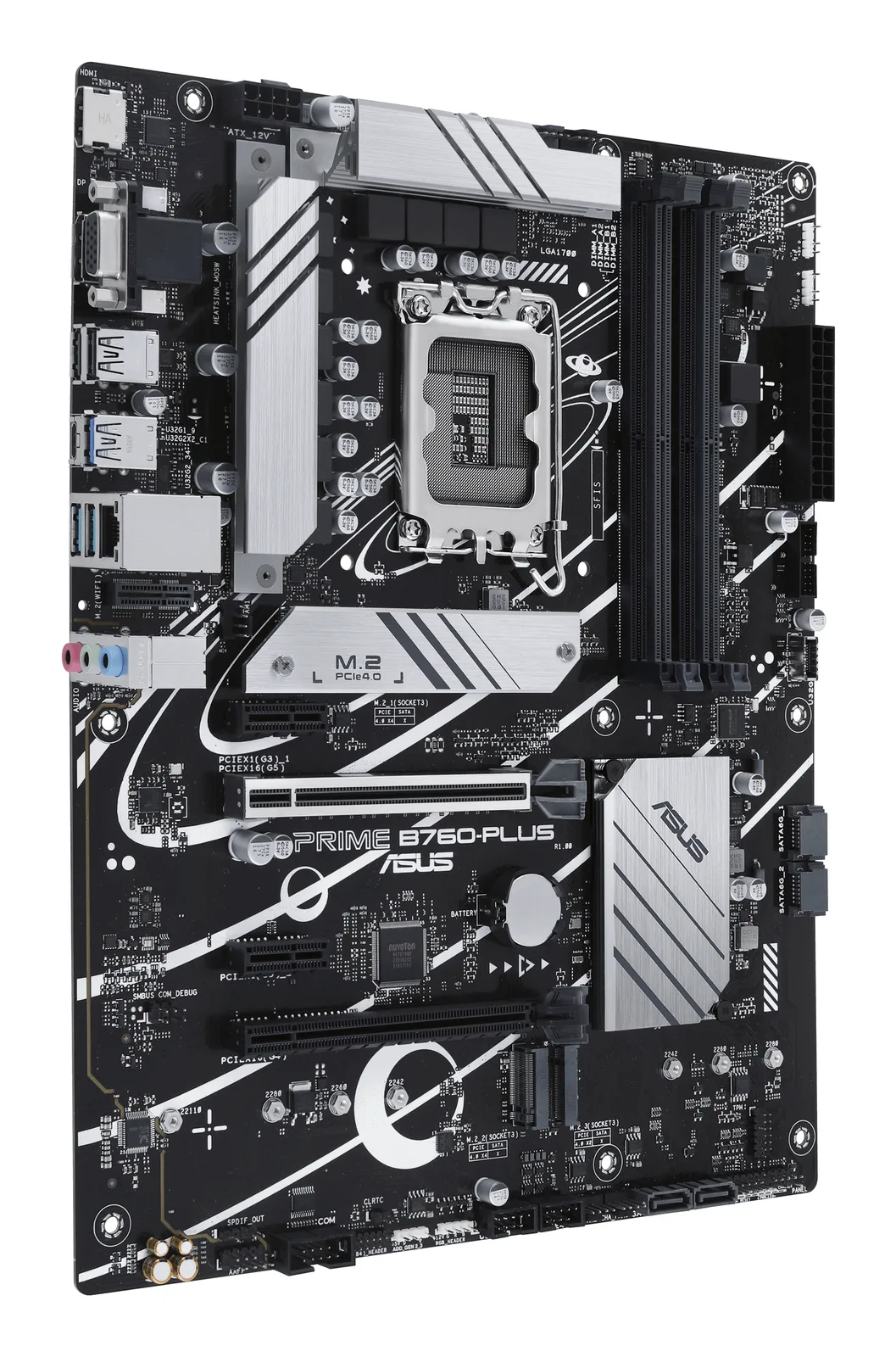 ASUS PRIME B760-PLUS 90MB1EF0-M1EAY0 LGA1700 4x DDR5 3x M.2 ATX Anakart Thumbnail 2