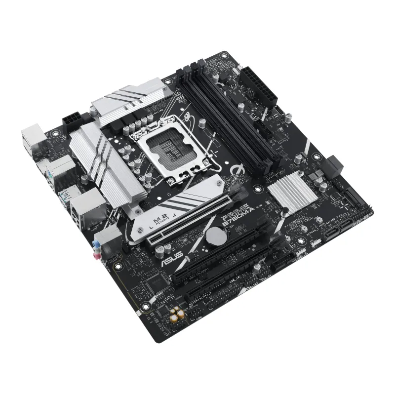 ASUS PRIME B760M-A-CSM 90MB1EK0-M1EAYC LGA1700 4x DDR5 2x M.2 Micro-ATX Anakart Thumbnail 3