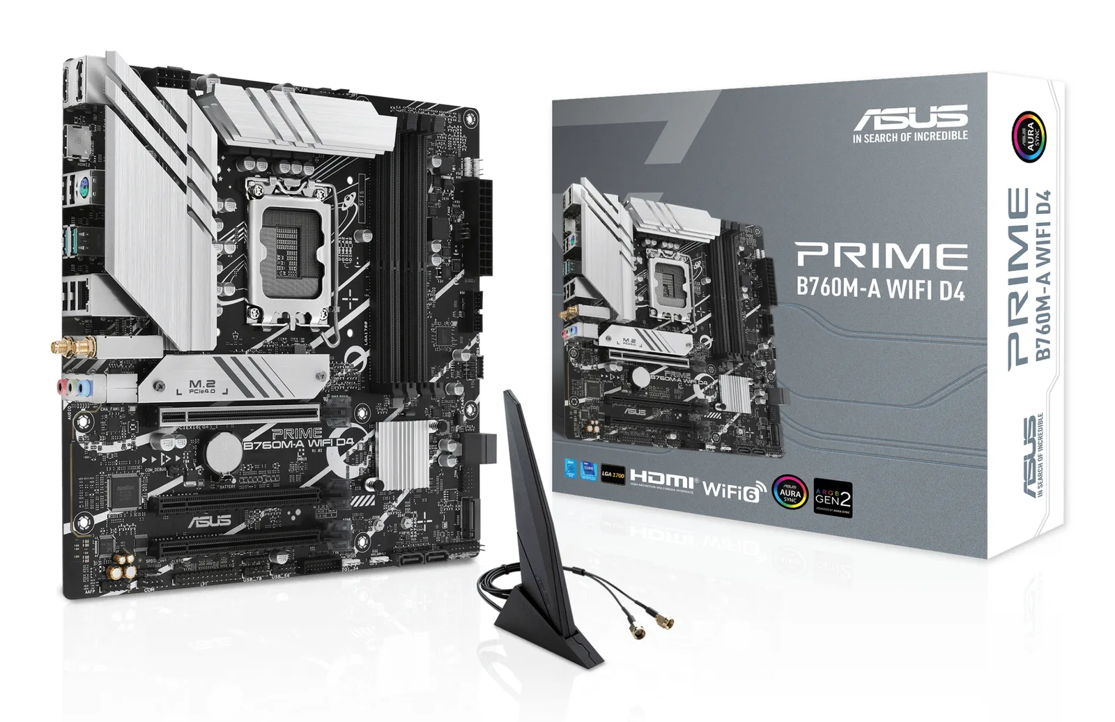 ASUS PRIME B760M-A WIFI D4 90MB1CX0-M1EAY0 LGA1700 4x DDR4 Micro-ATX Anakart