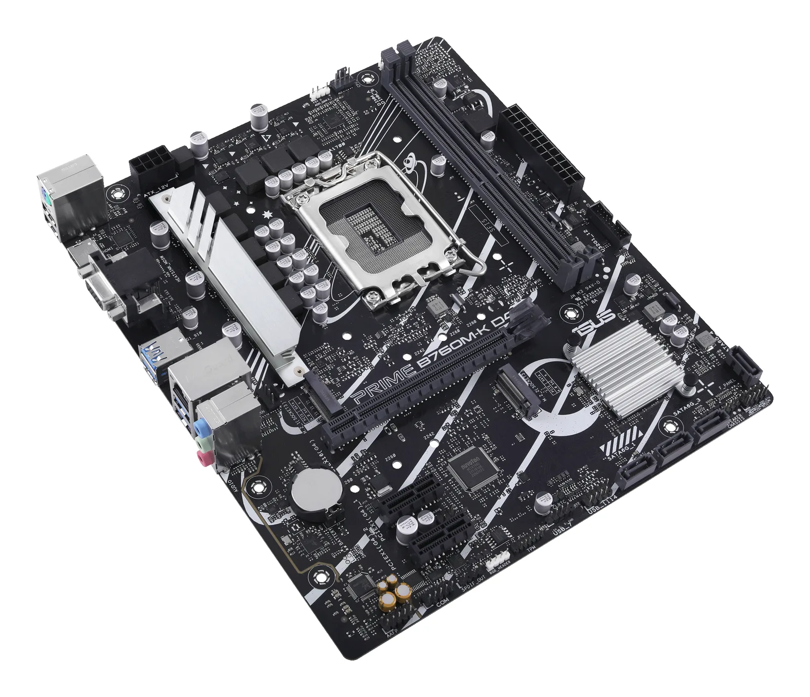 ASUS PRIME B760M-K D4 90MB1DS0-M1EAY0 LGA1700 2x DDR4 2x M.2 Micro-ATX Anakart Thumbnail 5
