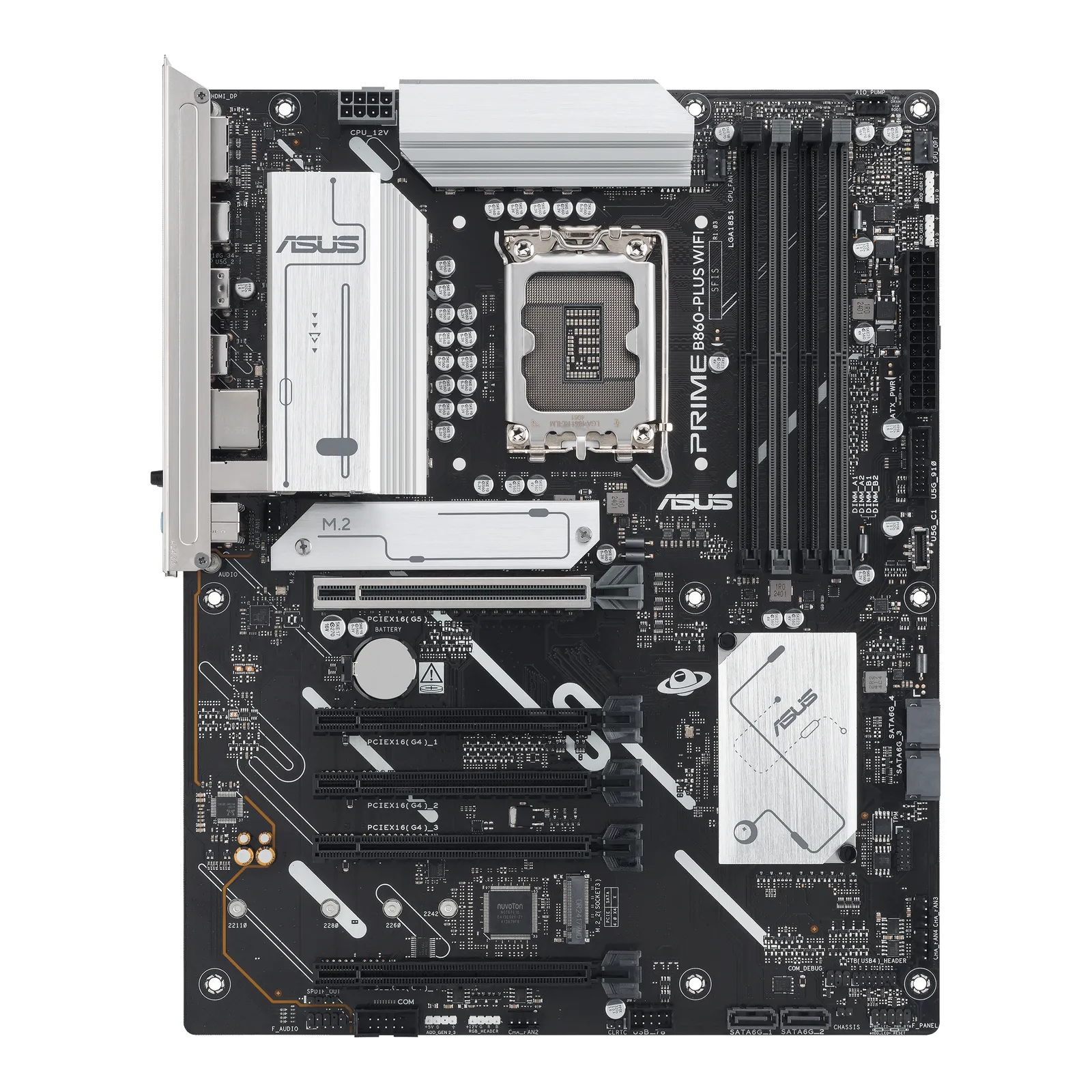 ASUS PRIME B860-PLUS WIFI-CSM LGA1851 4x DDR5 2x M.2 ATX Anakart