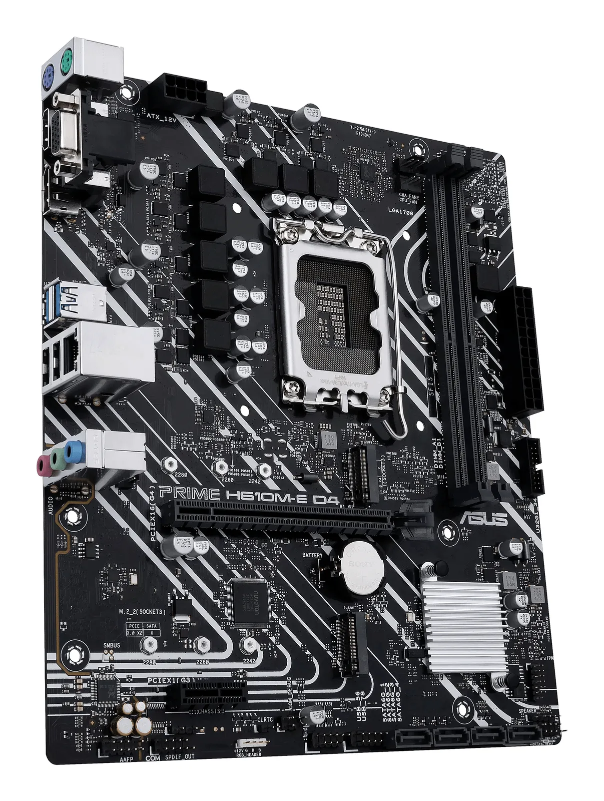 ASUS PRIME H610M-E D4-CSM 90MB19N0-M1EAYC LGA1700 2x DDR4 2x M.2 Micro-ATX Anakart
