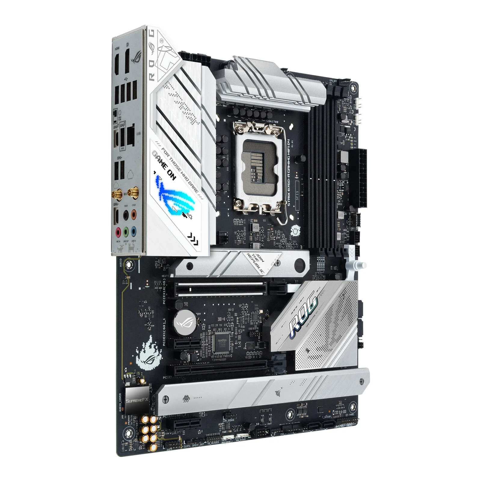 ASUS ROG STRIX B760-A GAMING WIFI D4 90MB1DD0-M0UAY0 LGA1700 4x DDR4 3x M.2 ATX Anakart