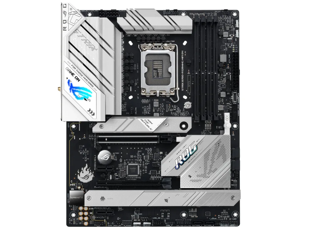 ASUS ROG STRIX B760-A GAMING WIFI D4 90MB1DD0-M0AAY0 LGA1700 4x DDR4 3x M.2 ATX Anakart