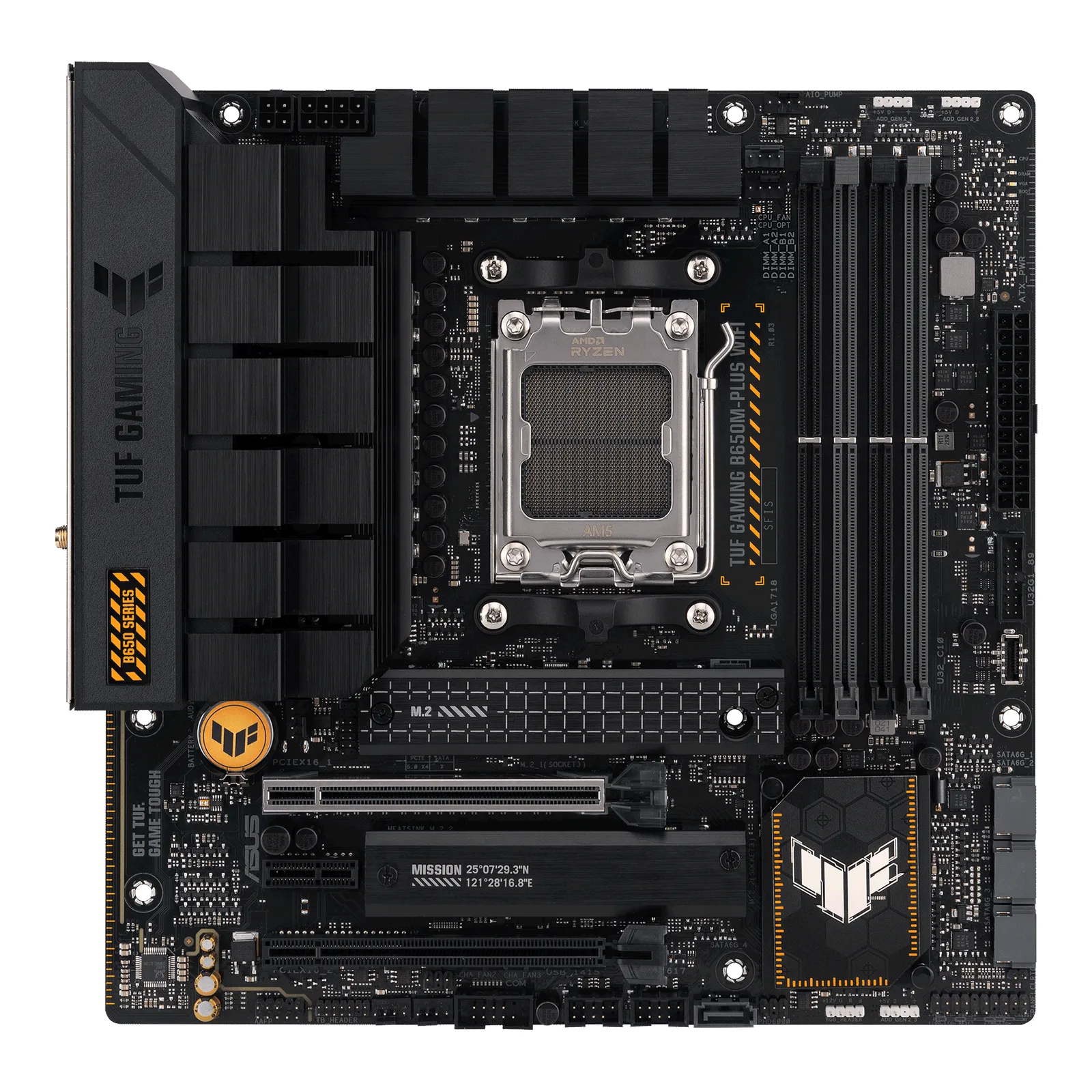 ASUS TUF GAMING B650M-PLUS WIFI 90MB1BF0-M0UAY0 AM5 4x DDR5 2x M.2 Micro-ATX Anakart
