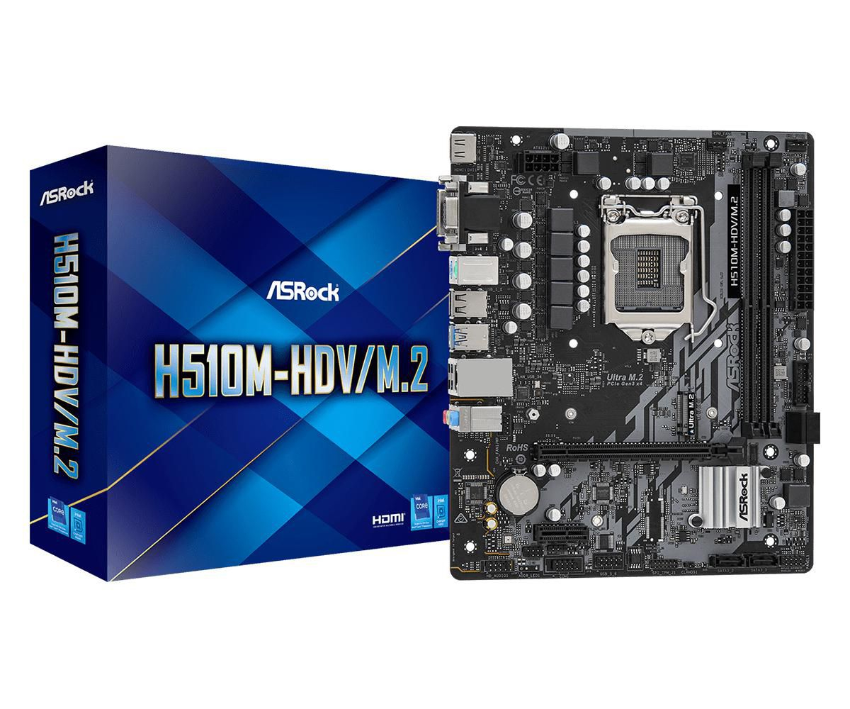 Ernitec E-H510M-HDV/M.2 Anakart