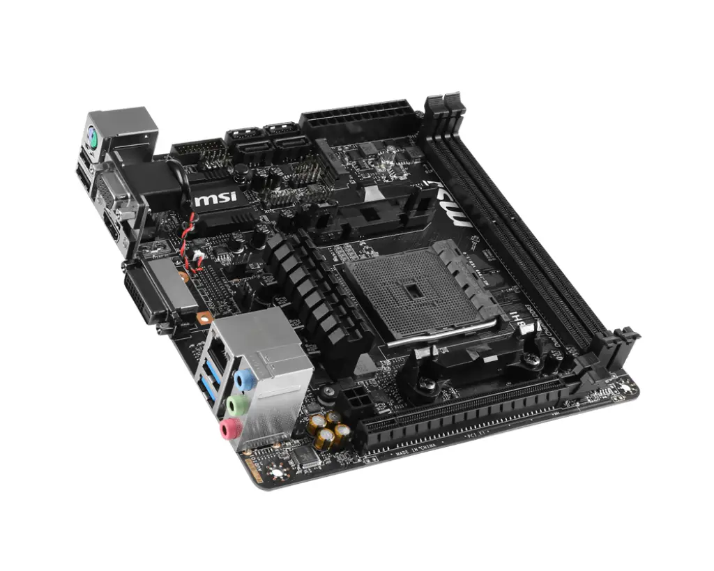 MSI A68HI FM2+ 2x DDR3 Mini-ITX Anakart Thumbnail 1