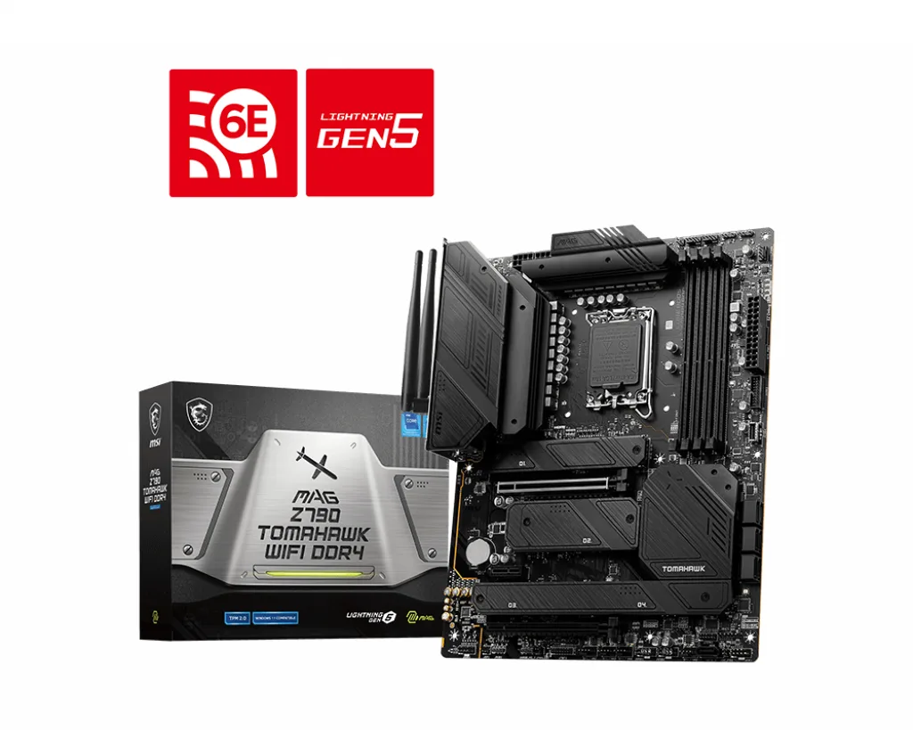 MSI MAG Z790 TOMAHAWK WIFI DDR4 LGA1700 4x ATX 4x RAM Anakart