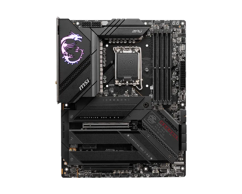 MSI MPG Z790 CARBON Z790CARBWIFI LGA1700 4x DDR5 5x M.2 ATX Anakart