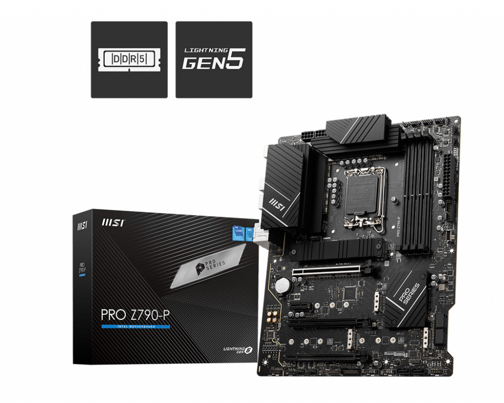 MSI PRO Z790-P LGA1700 4x DDR5 4x M.2 ATX Anakart