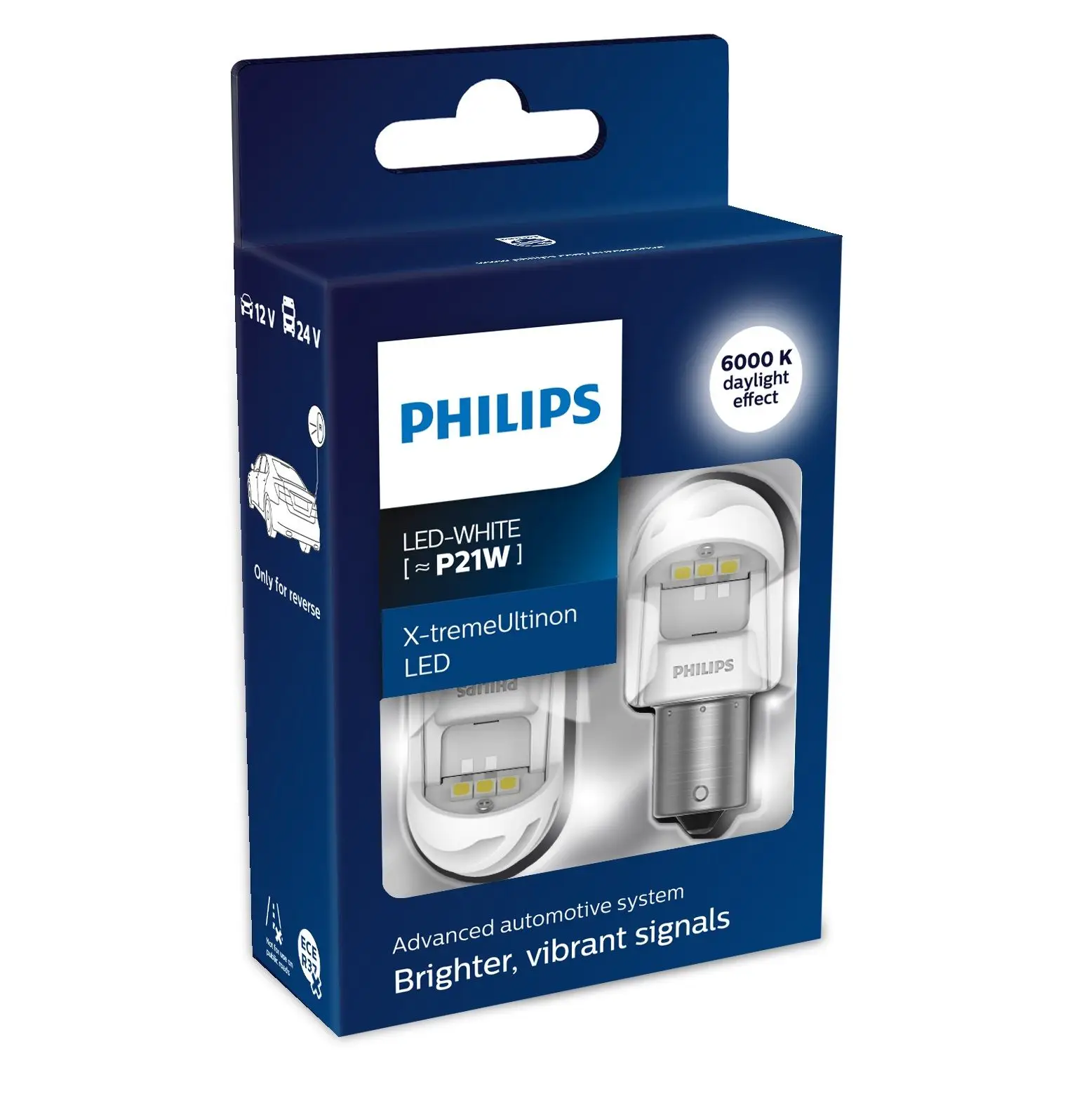 Philips 11498XUWX2 7 W Araba Far Ampulleri