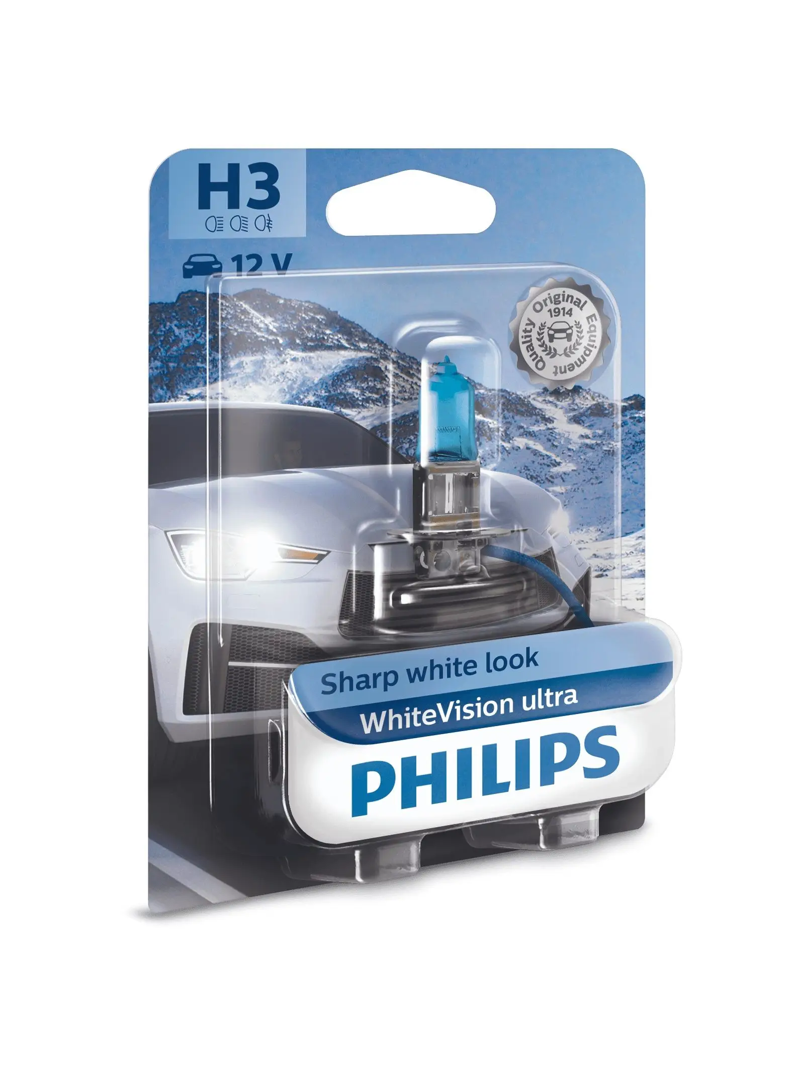Philips 12336WVUB1 55 W Araba Far Ampulleri