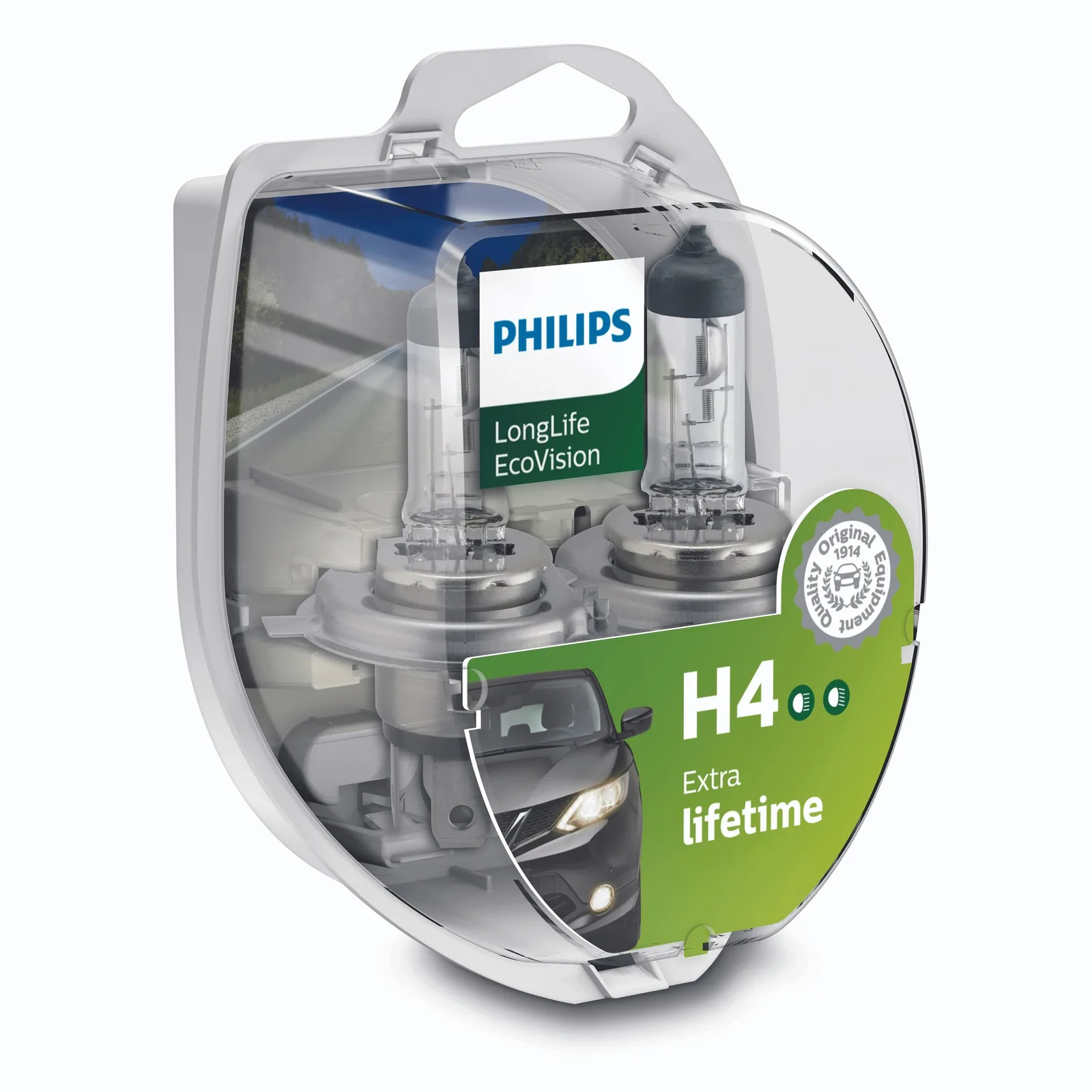 Philips LongLife EcoVision 12342LLECOS2 Araba Far Ampulleri