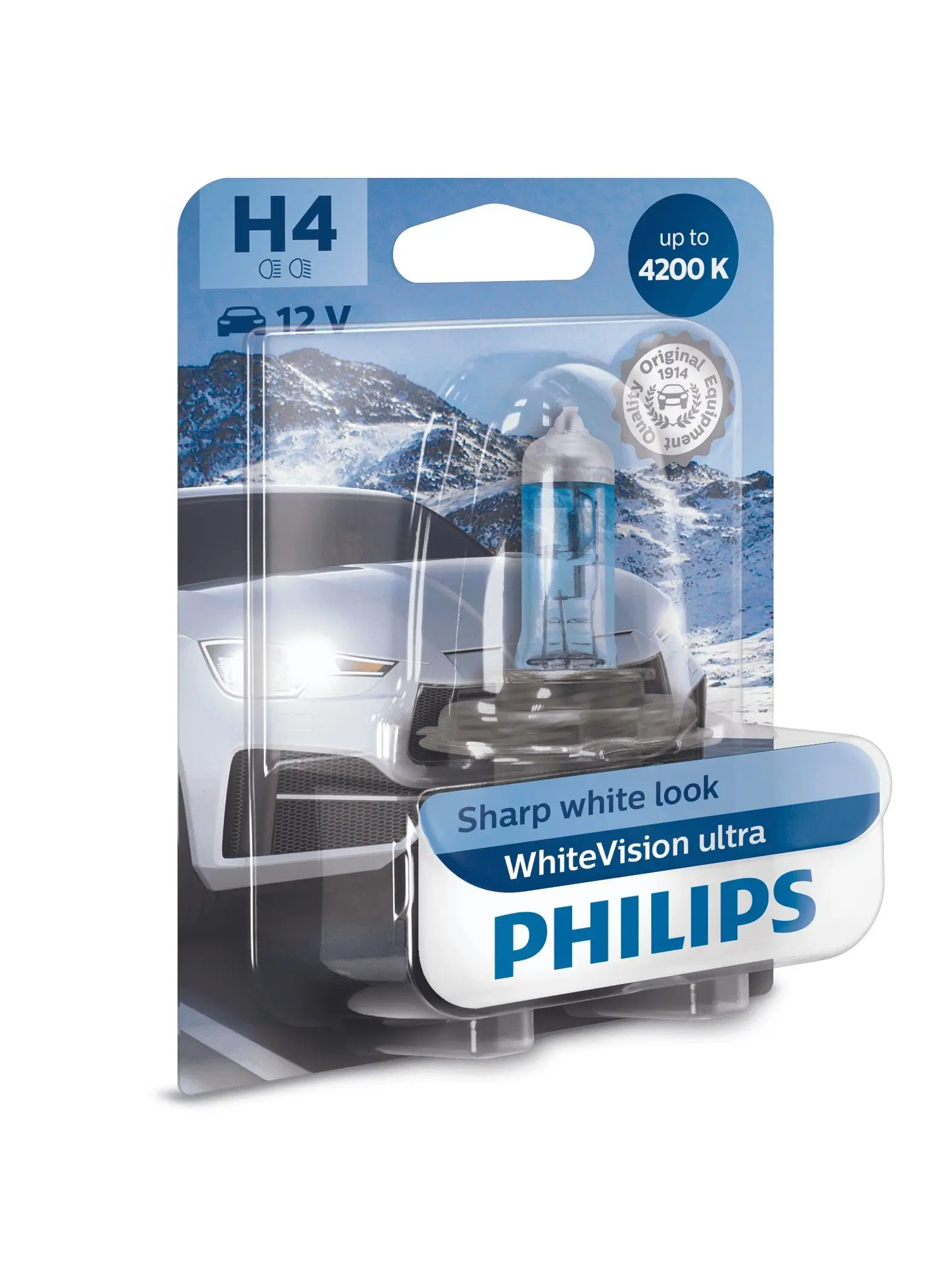 Philips 12342WVUB1 60 W Araba Far Ampulleri
