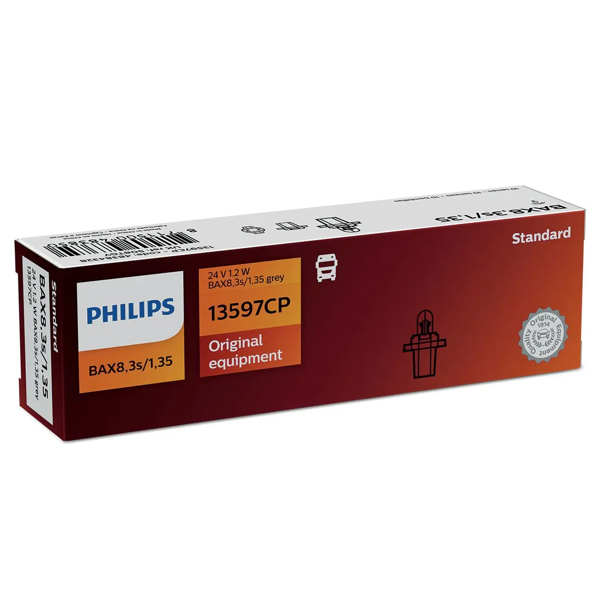 Philips 13597CP 2 W Araba Far Ampulleri