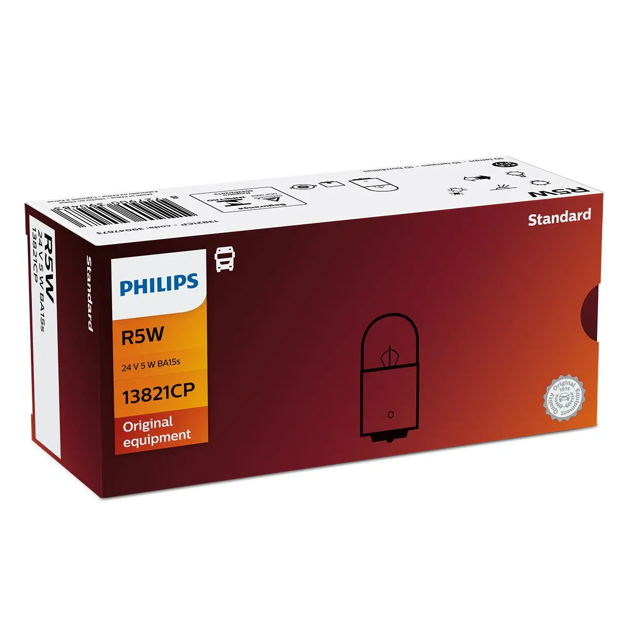 Philips 13821CP 5 W Araba Far Ampulleri