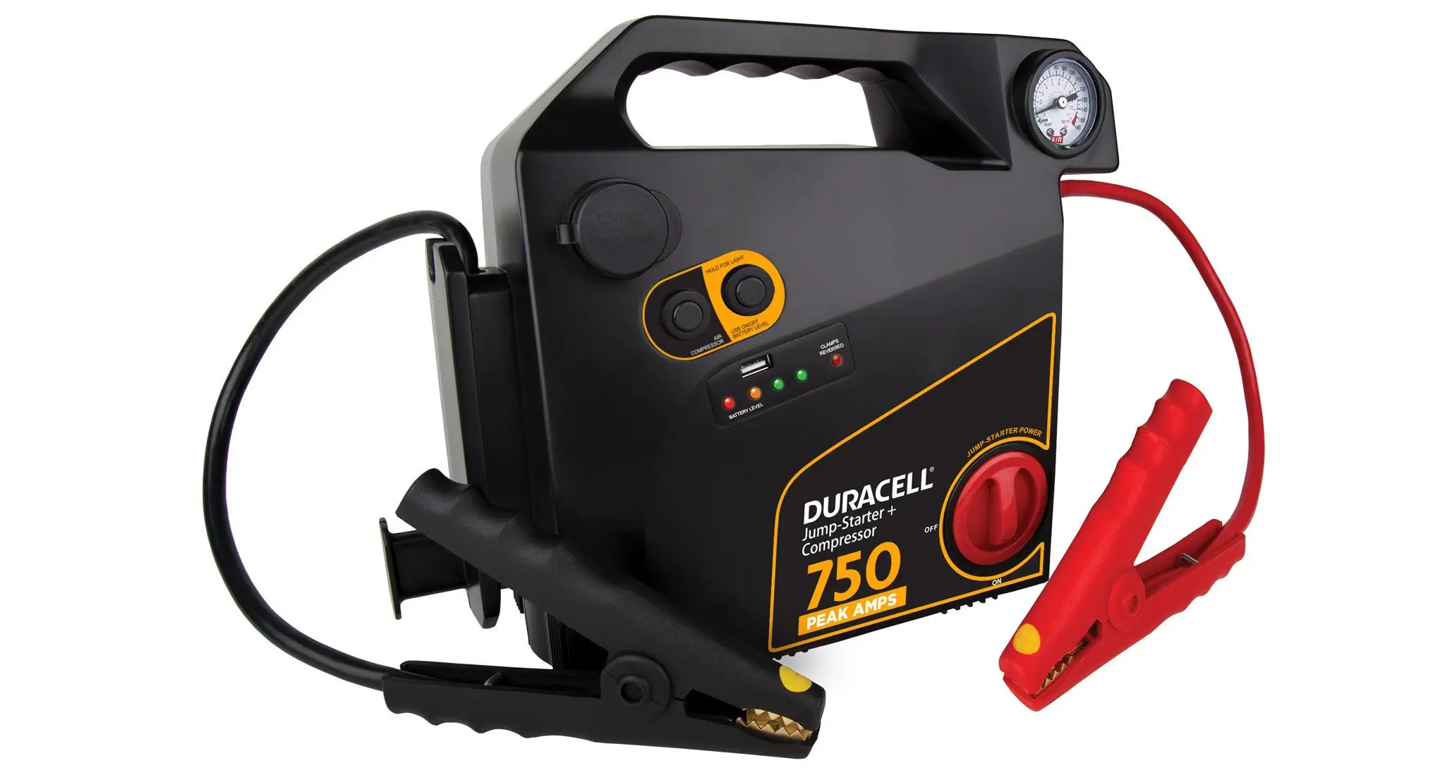 Duracell Jump-Starter 750 with Air Compressor 12 V DRJS20C Araba Güç Istasyonları