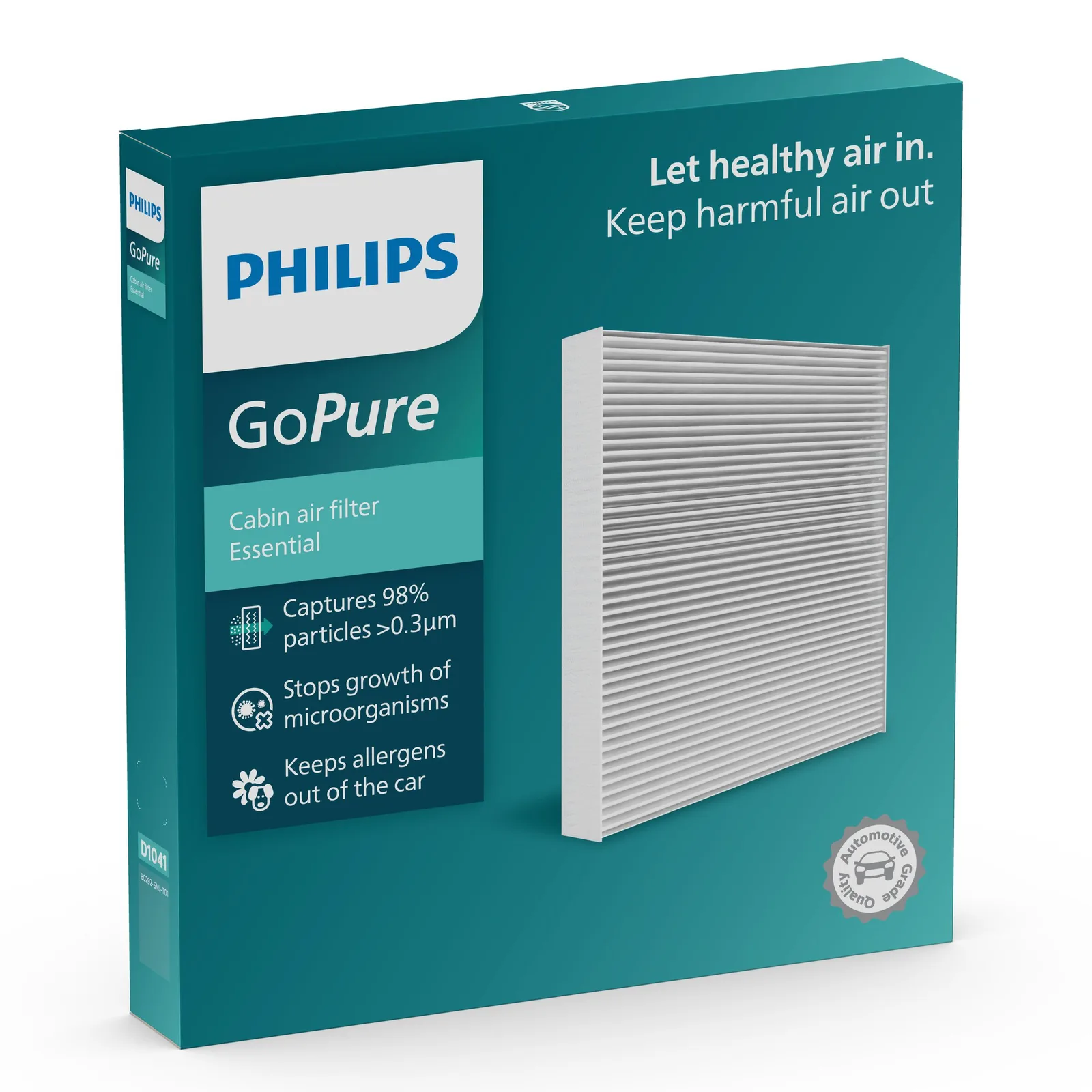 Philips D1031 D103X1 Araç Hava Filtresi Aksesuarları
