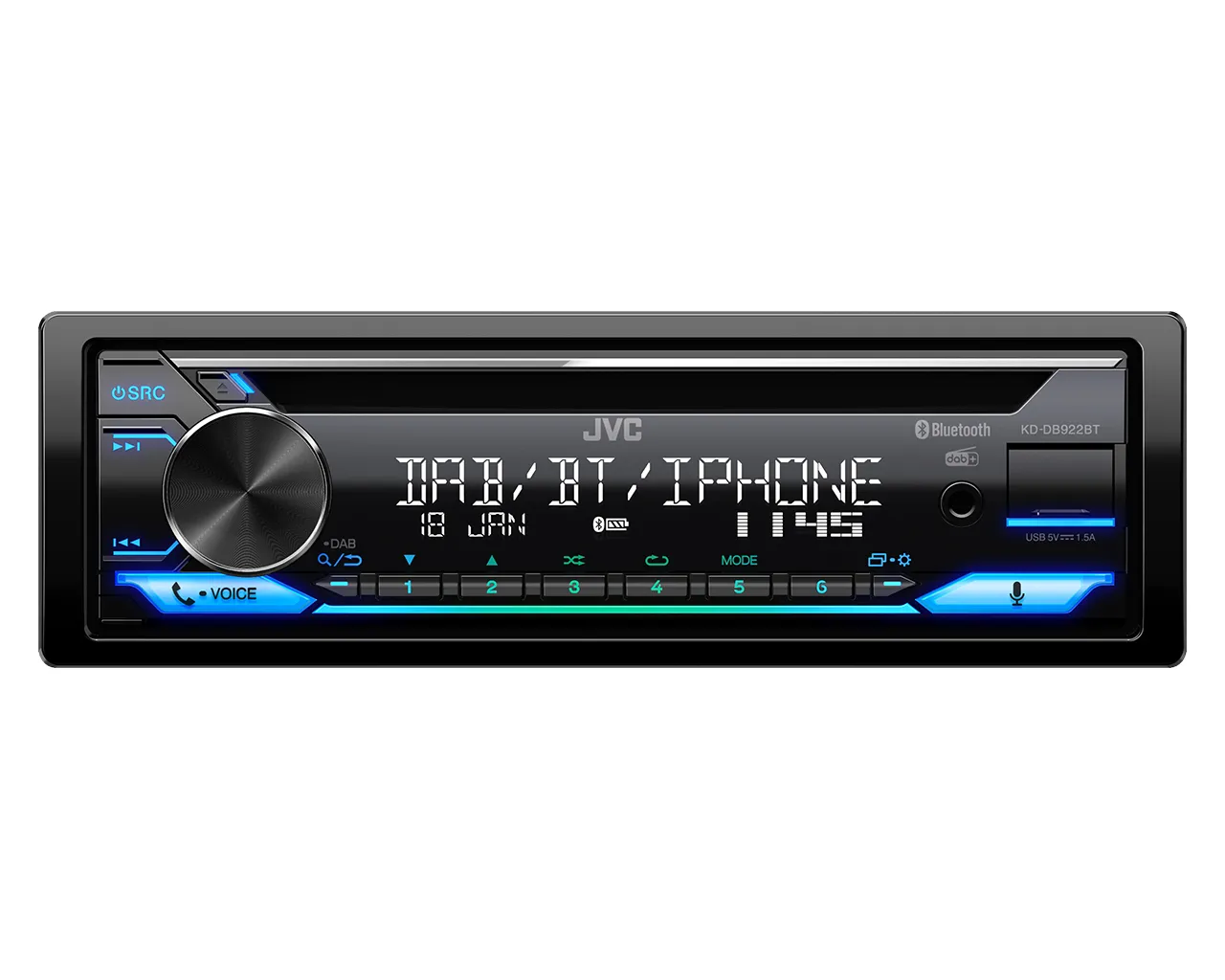 JVC KD-DB922BT KDDB922BT Araç Medya Alıcıları
