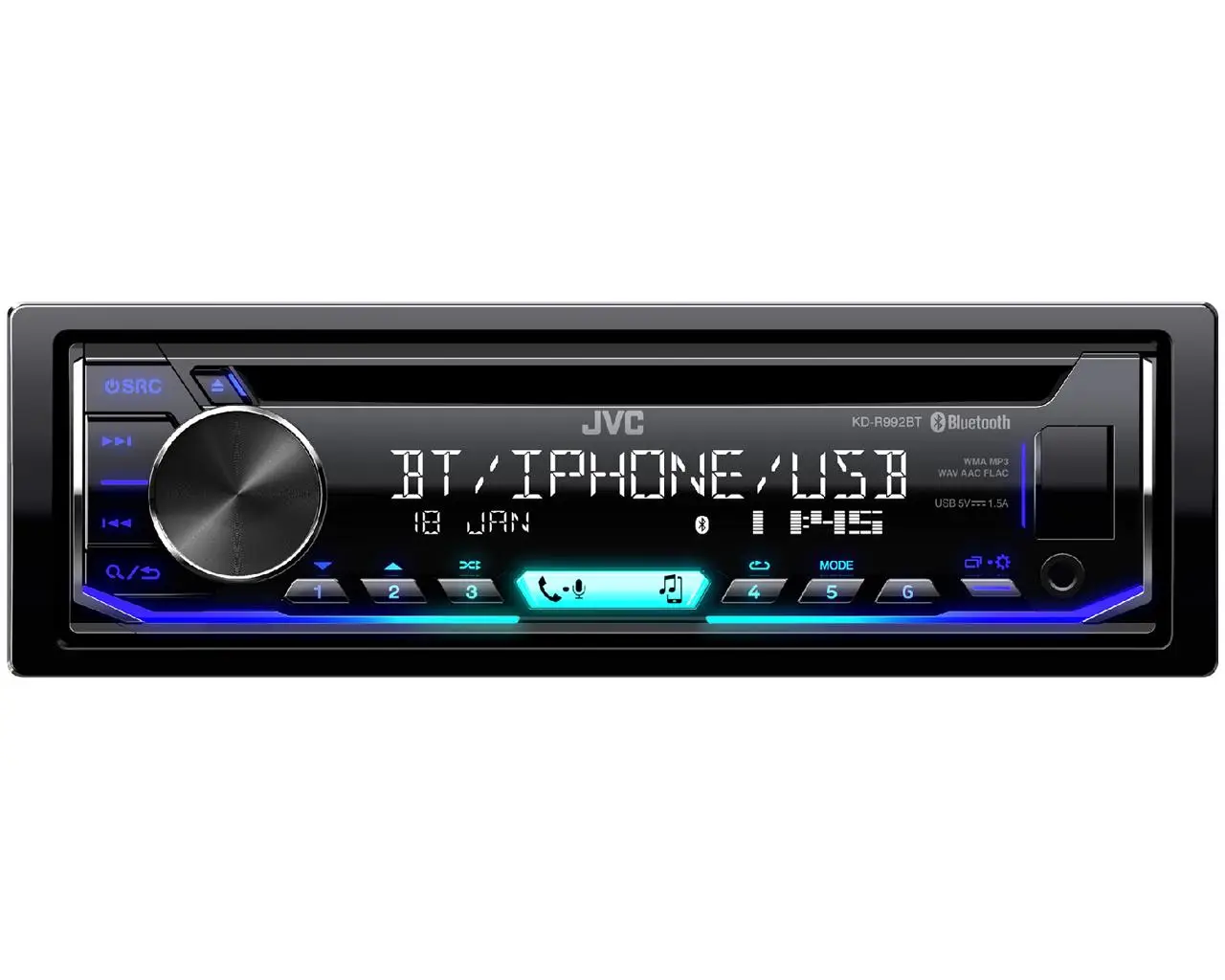 JVC KD-R992BT 200 W KDR992BT