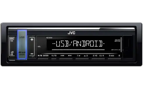 JVC KD-X161 200 W Araç Medya Alıcıları