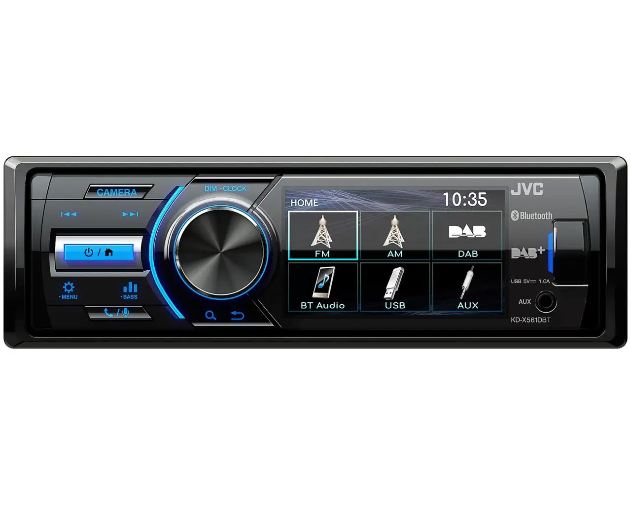 JVC KD-X561DBT 180 W Araç Medya Alıcıları