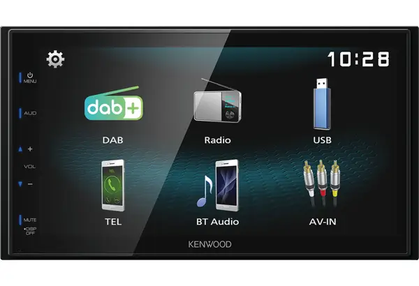 Kenwood DMX125DAB 84 W DMX125DABA0 Araç Medya Alıcıları