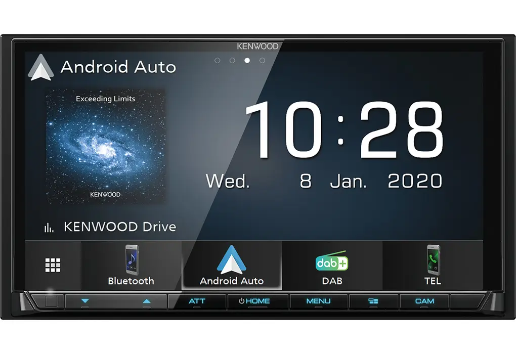 Kenwood DMX7520DABS 200 W DMX7520DS-T9 Araç Medya Alıcıları