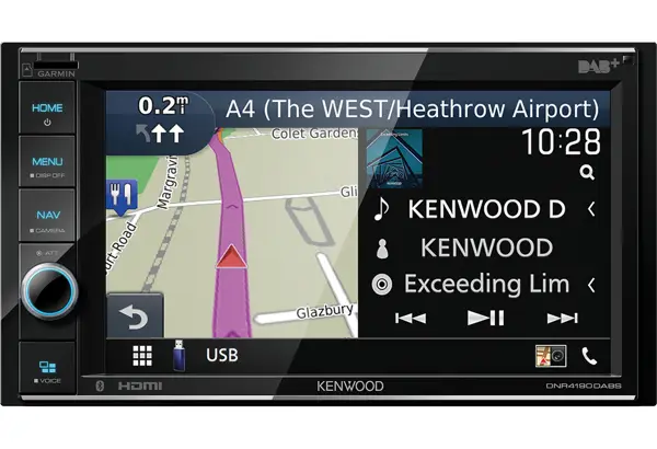 Kenwood DNR4190DABS 200 W Araç Medya Alıcıları
