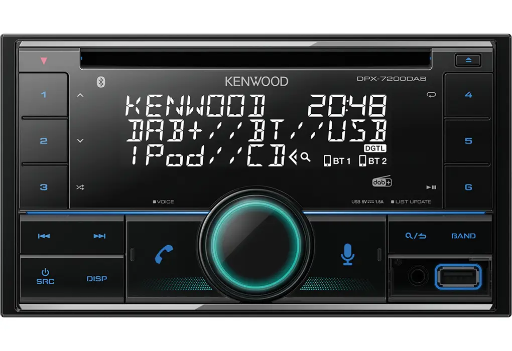 Kenwood DPX-7200DAB 50 W Araç Medya Alıcıları