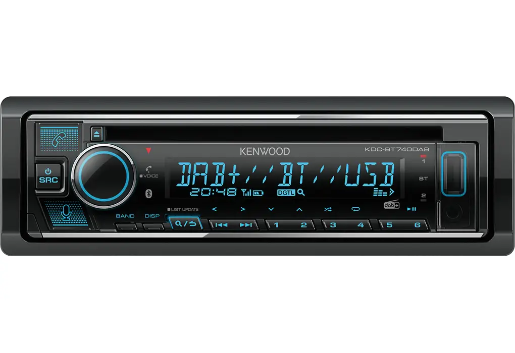 Kenwood KDC-BT740DAB 50 W Araç Medya Alıcıları