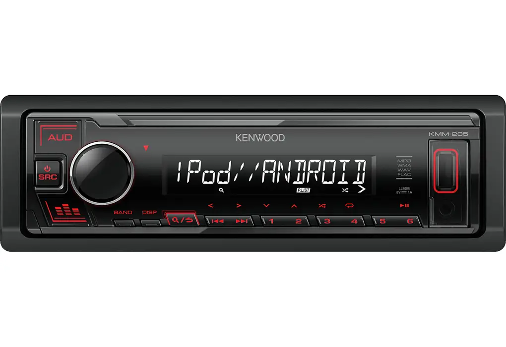 Kenwood KMM-205 50 W Araç Medya Alıcıları
