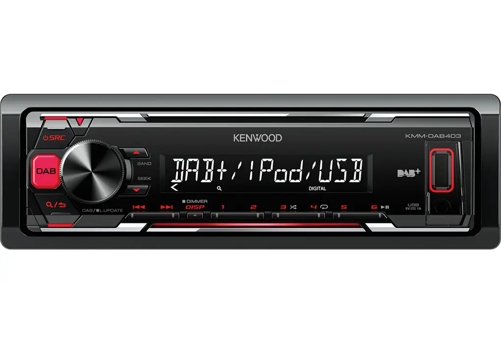 Kenwood KMM-DAB403 200 W KMM-DAB403A0 Araç Medya Alıcıları