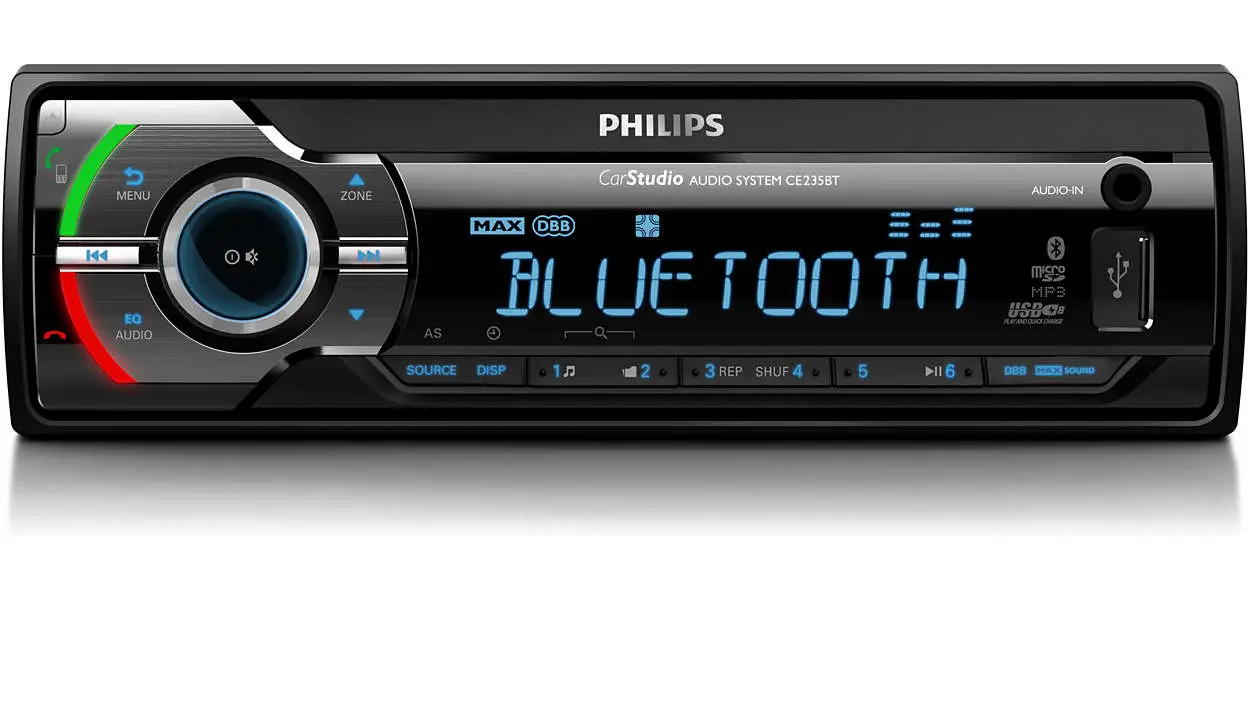 Philips CE235BT/56 22 W Araç Medya Alıcıları