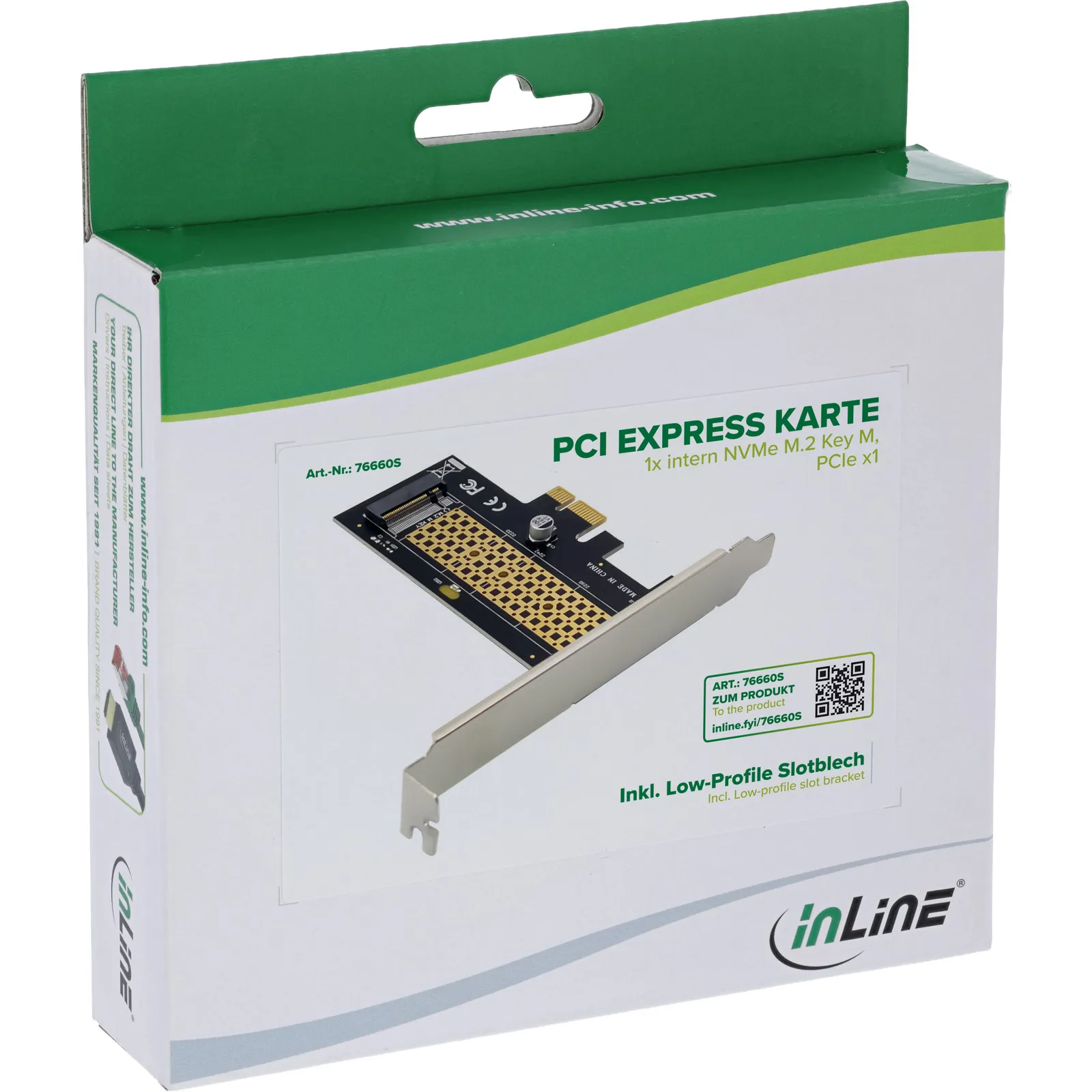 InLine 76660S Arayüz Kartları/Adaptörleri